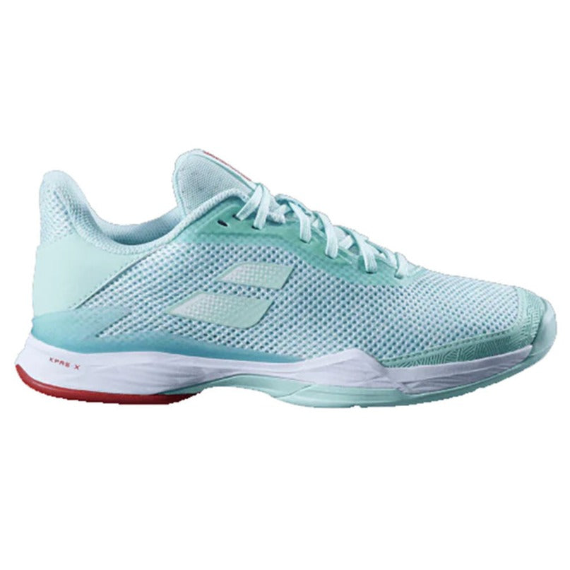 Babolat Jet Tere Clay Women's Tennis Shoes - Lightweight Performance Court Shoes for Clay Courts (Blue/White) | Perfect for Competitive Matches & Training Sessions