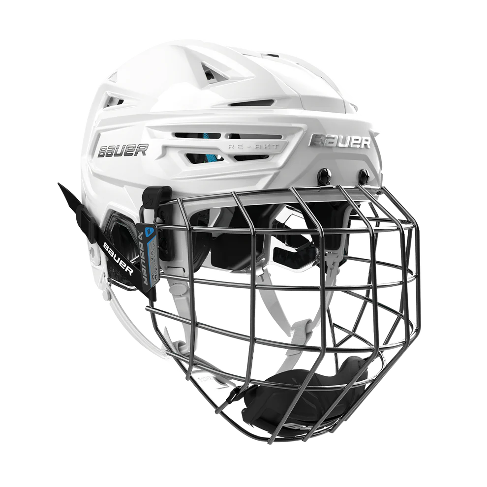 Bauer RE AKT 155 Hockey Helmet Combo - Senior Ice Hockey Protective Gear for Men & Women - Perfect for NHL Games, Practice & Competitive Play