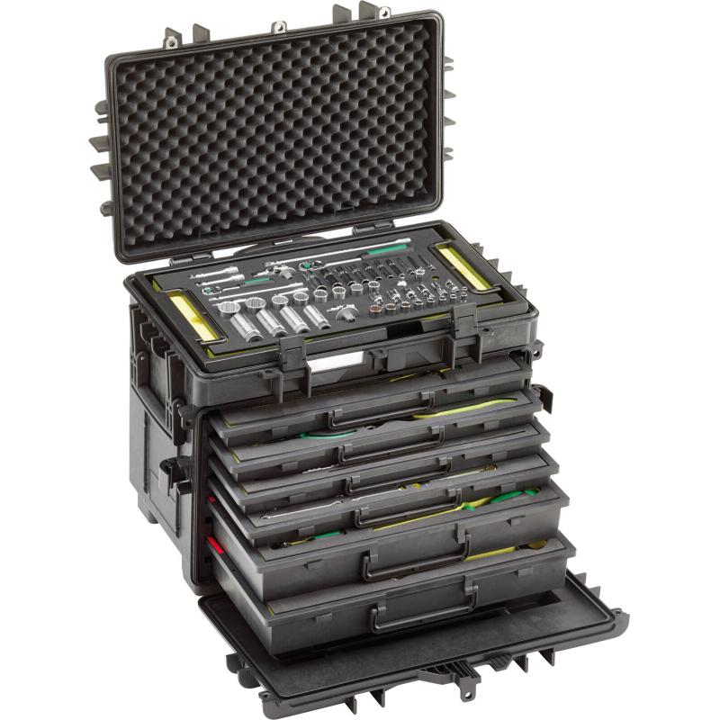 Stahlwille 98814910 13224A WT/TS Aircraft Maintenance Tool Kit - Professional AOG (Aircraft on Ground) Repair Set for Airplane Mechanics & Technicians - Perfect for Emergency Repairs & Routine Maintenance