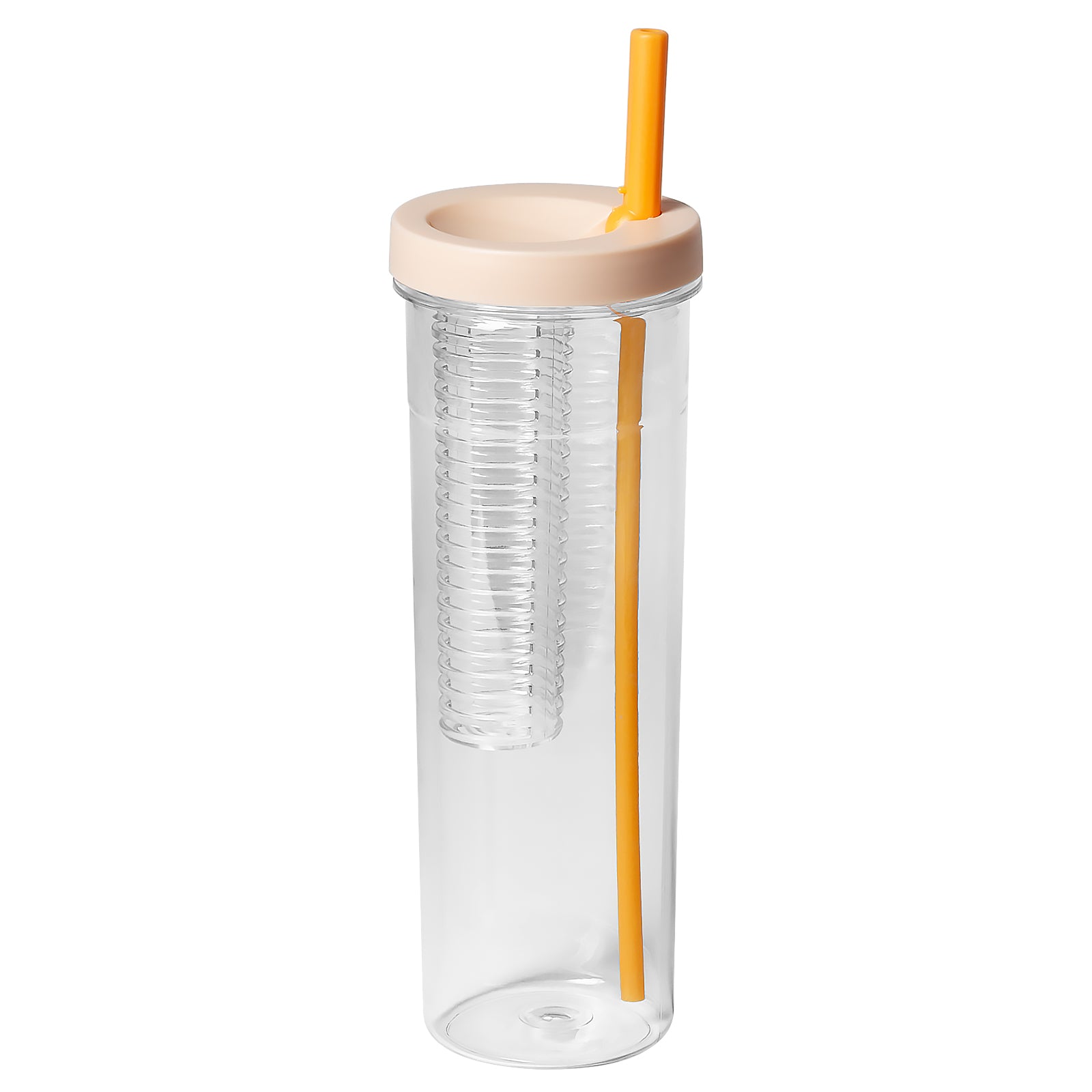 23Oz Plastic Straw Cup - BPA-Free Reusable Tumbler with Lid and Straw for Kids, Adults - Perfect for School, Office, Travel, and Outdoor Activities