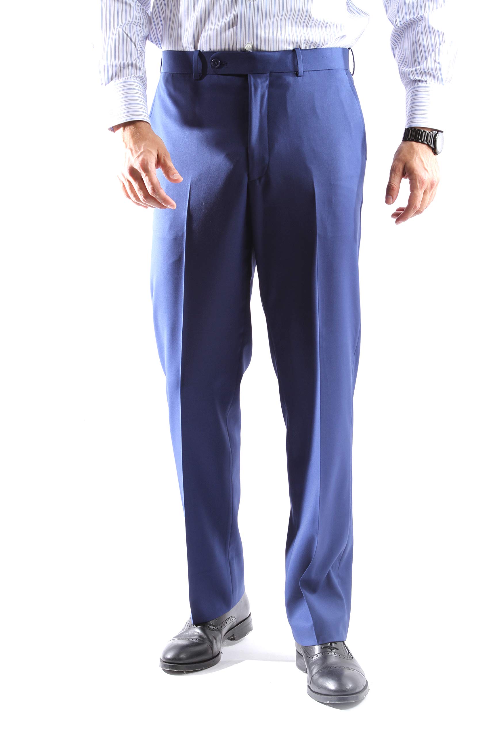Men's Single Breasted 2 Button Slim Fit Dress Suit - Premium Fine Wool Business Formal Attire for Weddings, Interviews & Office Wear