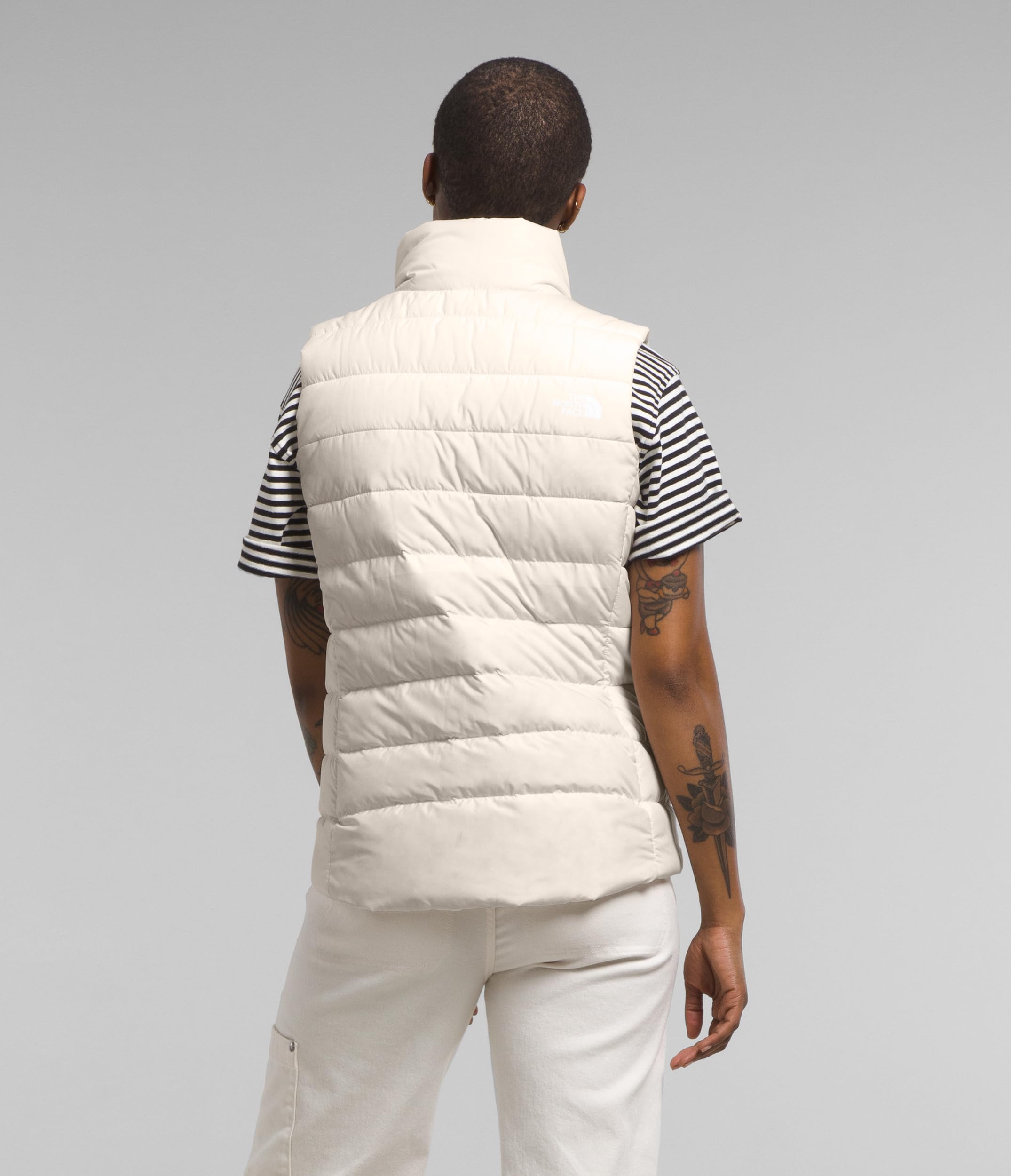 THE NORTH FACE Women's Aconcagua 3 Vest - Lightweight Packable Down Puffer Vest for Outdoor Hiking, Camping & Winter Layering