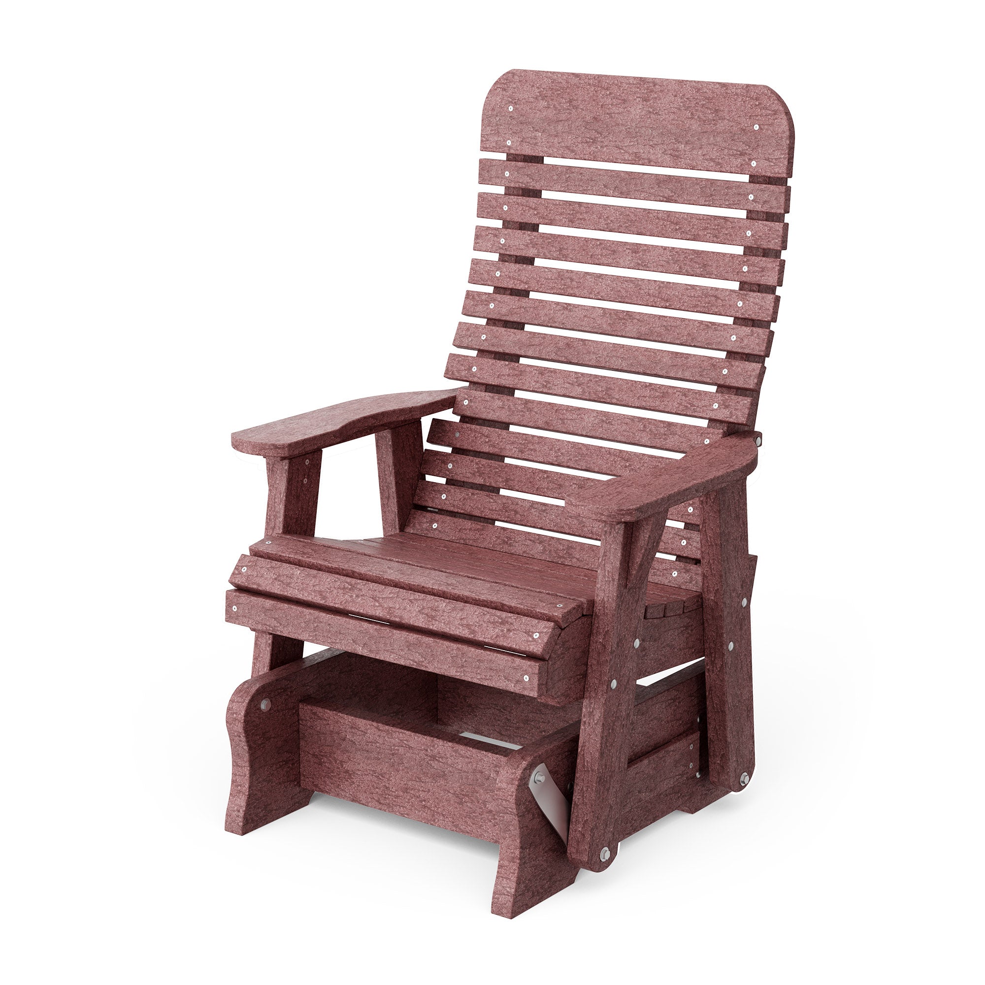 Signature Single Glider - Premium Comfort Rocking Chair for Nursery, Bedroom & Porch | Perfect Baby Rocker & Relaxation Chair for Parents