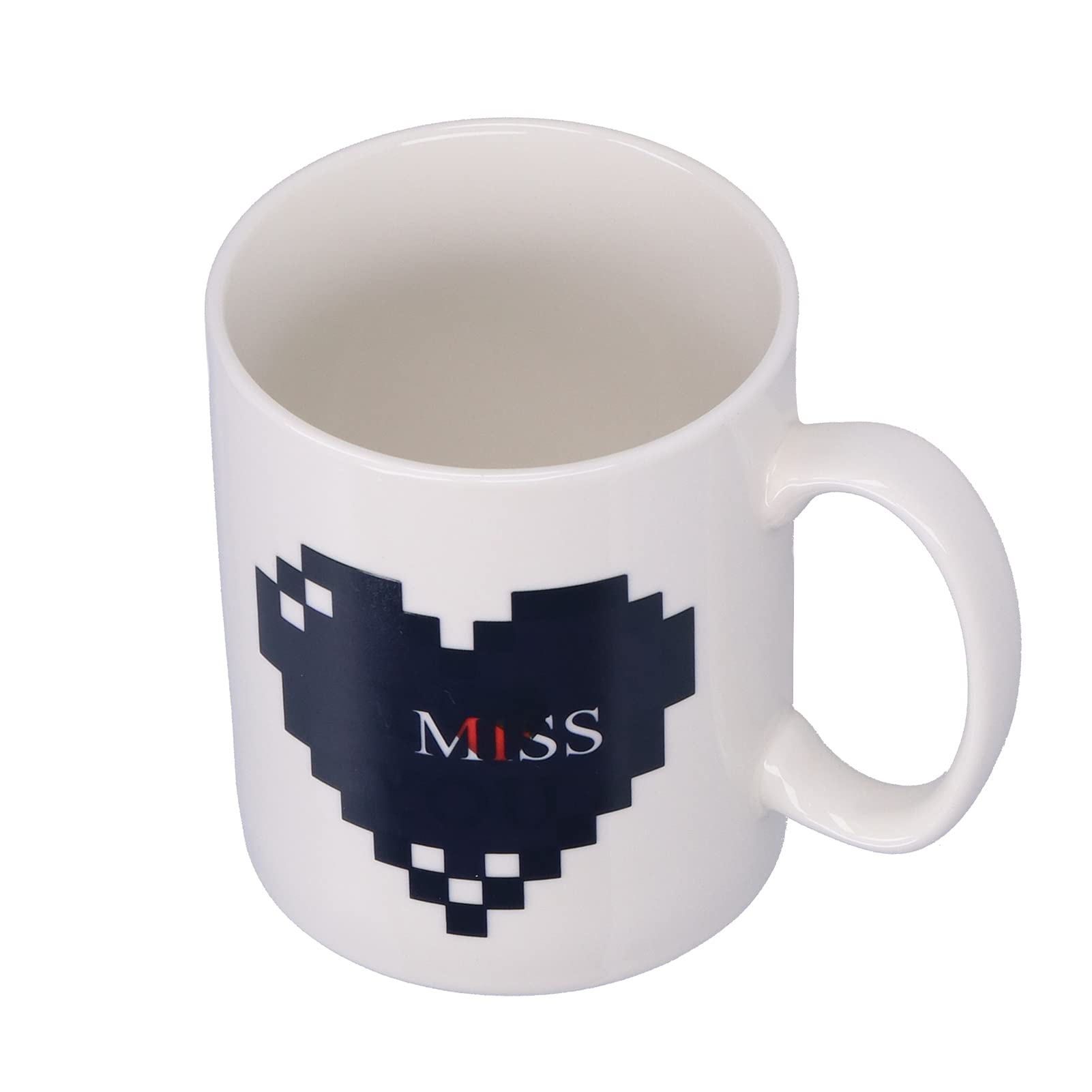 Thermal Induction Mug - Hand-Painted Ceramic Cup with 70℃ Color Changing Technology | Durable Heat-Sensitive Coffee Cup for Wedding Gifts, Home, Office & Hotel Use | Perfect for Hot Drinks, Souvenirs and Corporate Promotions