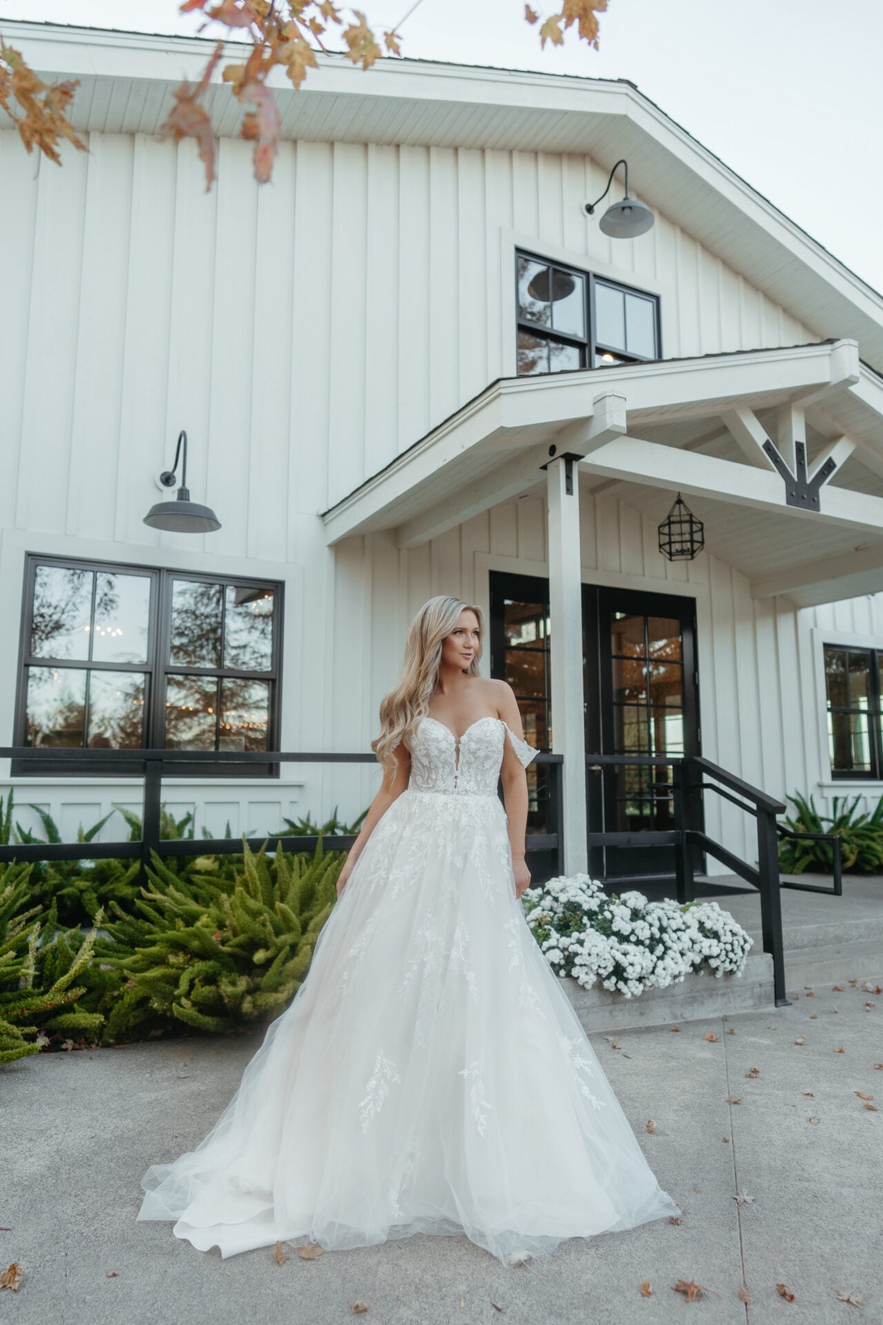 Stella York Magnolia Wedding Dress – Elegant A-Line Bridal Gown for Church & Outdoor Ceremonies