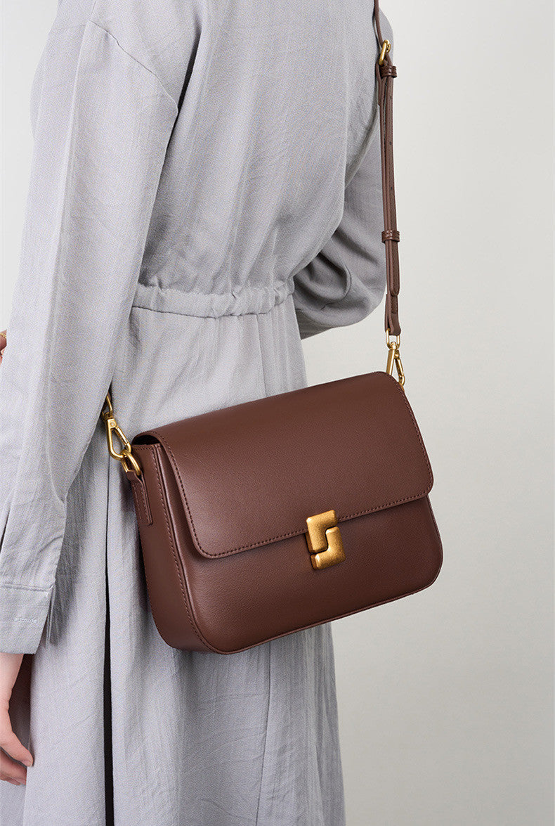 Stylish Modern Square Crossbody Bag for Women - Trendy Shoulder Purse with Adjustable Strap - Perfect for Work, Travel & Everyday Use