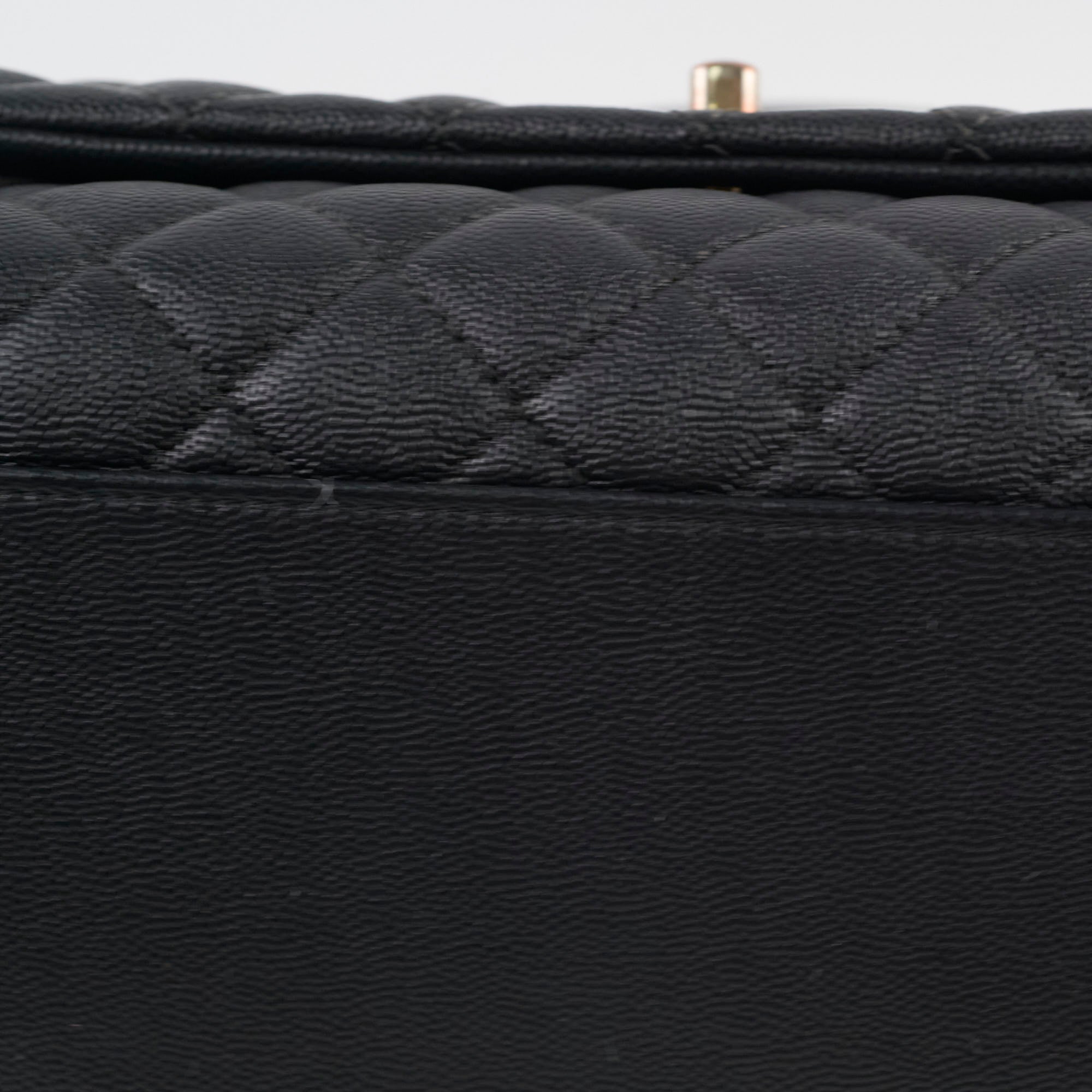 Chanel Medium COCO Handle Bag in Black Caviar Leather - Perfect for Work, Evening Events & Luxury Fashion Accessories