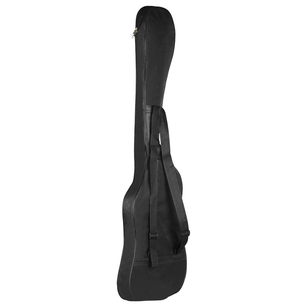 Electric Bass Guitar Backpack Case - 20mm Thick Padded Protection for Electric Bass & Guitars - Durable Black Gig Bag for Musicians - Perfect for Travel, Gigging & Storage