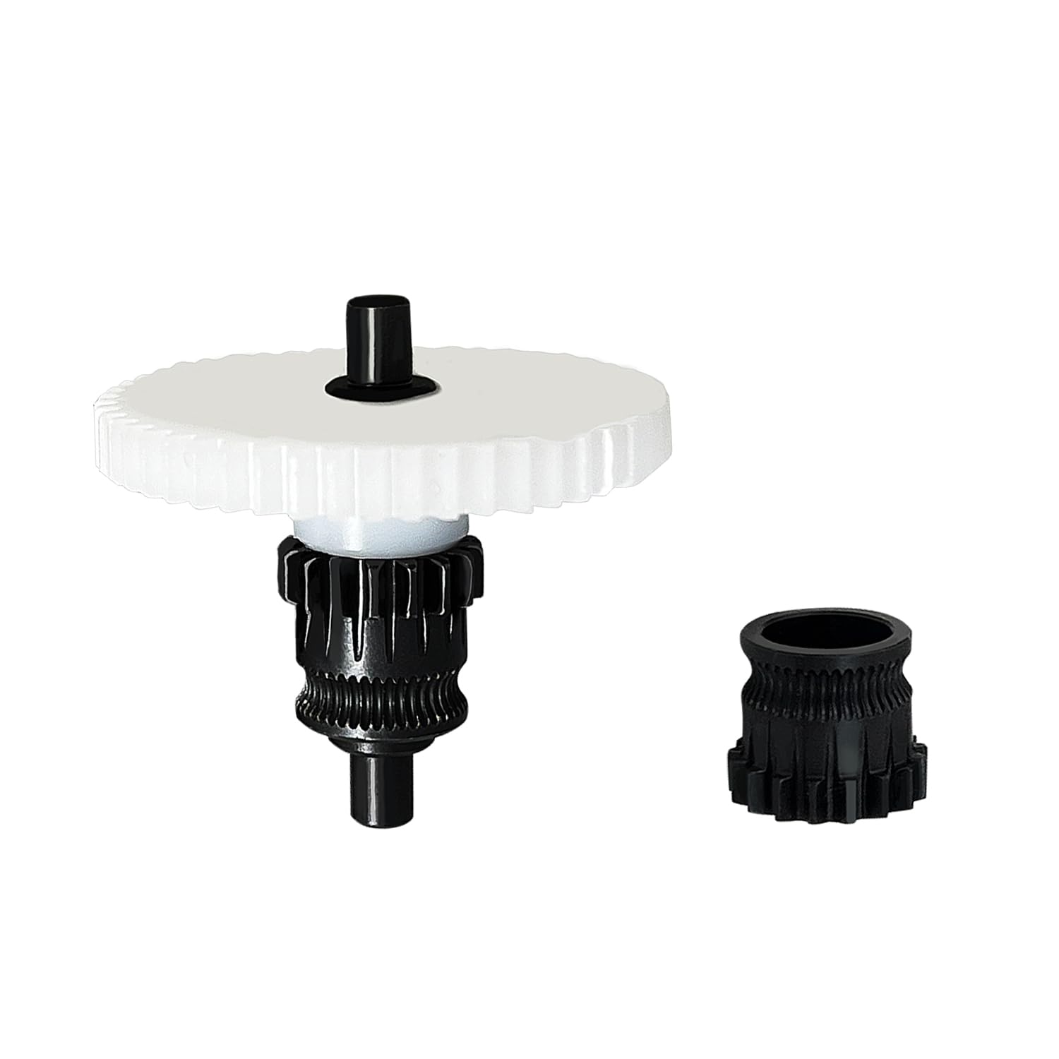Extruder Gear Kit - Dual Drive Gear Bearing with POM Gears & Nano-Coated Mold Steel Gear - Filament Feed Extrusion Part for Flashforge Adventurer 5M/5M Pro 3D Printer - Perfect for Hotend Replacement & Print Head Maintenance