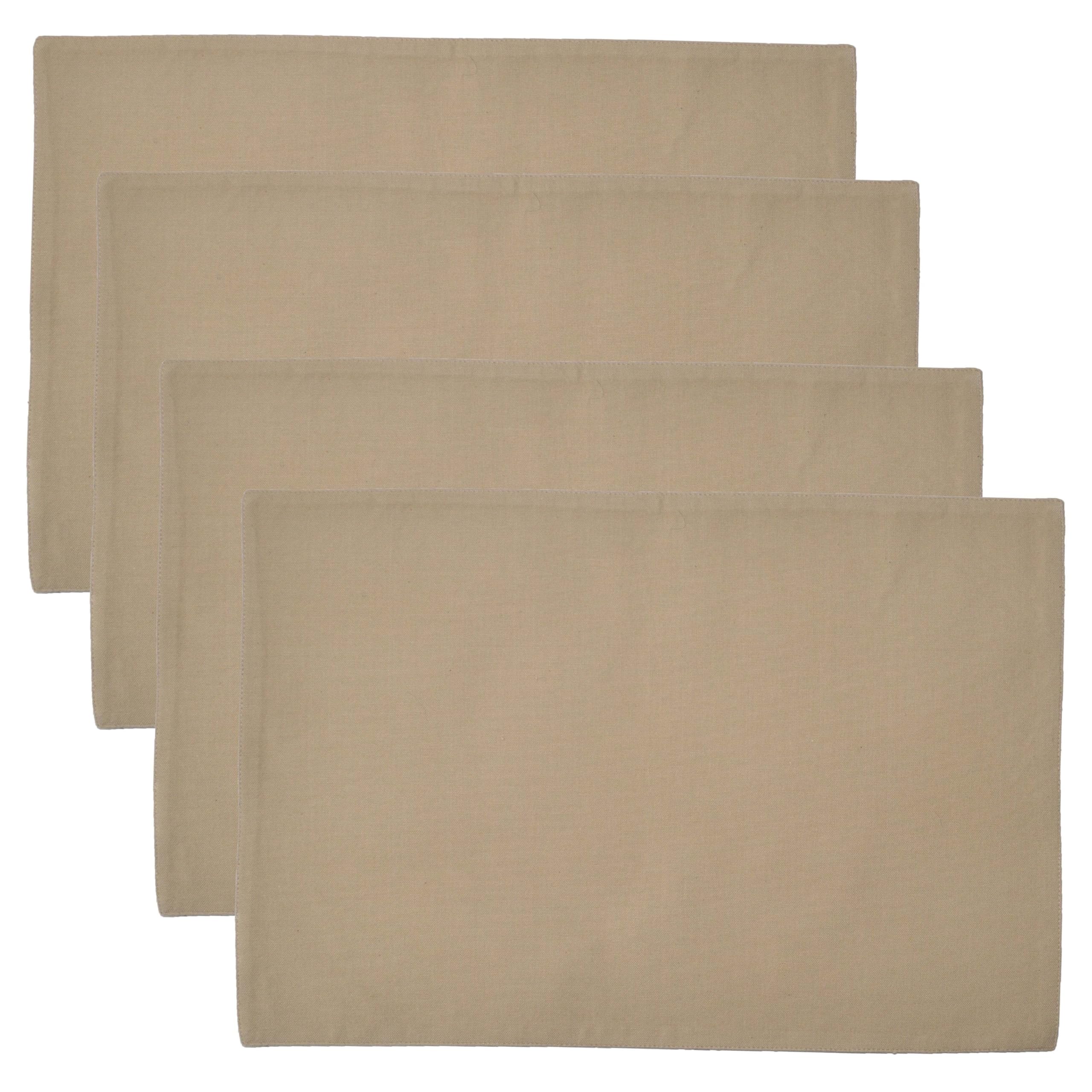Black Ribbed Placemat for Dining Table - Dunroven House