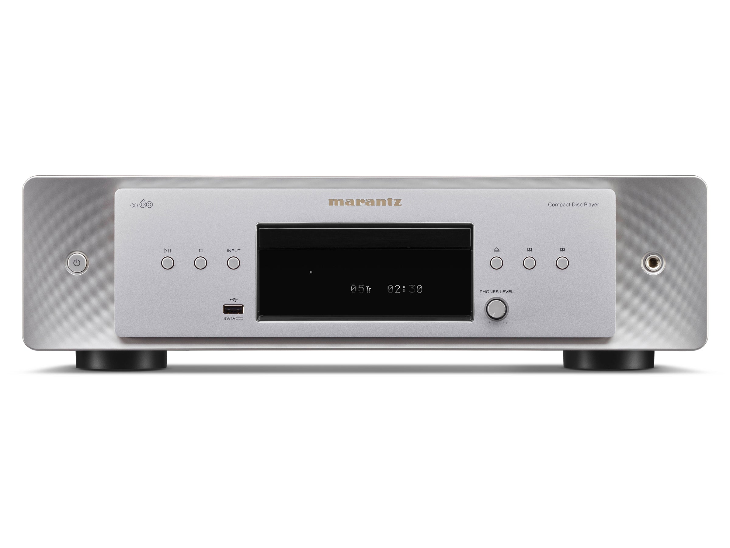 Marantz CD 60 CD Player - High-Fidelity Audio CD Player with USB Playback | Perfect for Home Audio Systems & Music Enthusiasts