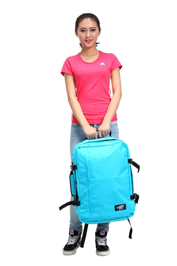 CabinZero Classic 44L Travel Backpack - Lightweight Carry-On Luggage for Men & Women | Perfect for Airplane, Weekend Trips & Outdoor Adventures