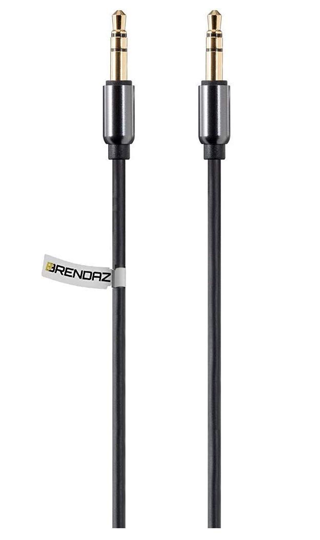 BRENDAZ 3.5mm TRS Stereo Audio Aux Cable (6 Feet) - Compatible with Bose A20 Headset, Bass Module 500, Headphones & Speakers - Perfect for Home Audio, Gaming, Car Stereo & Mobile Devices
