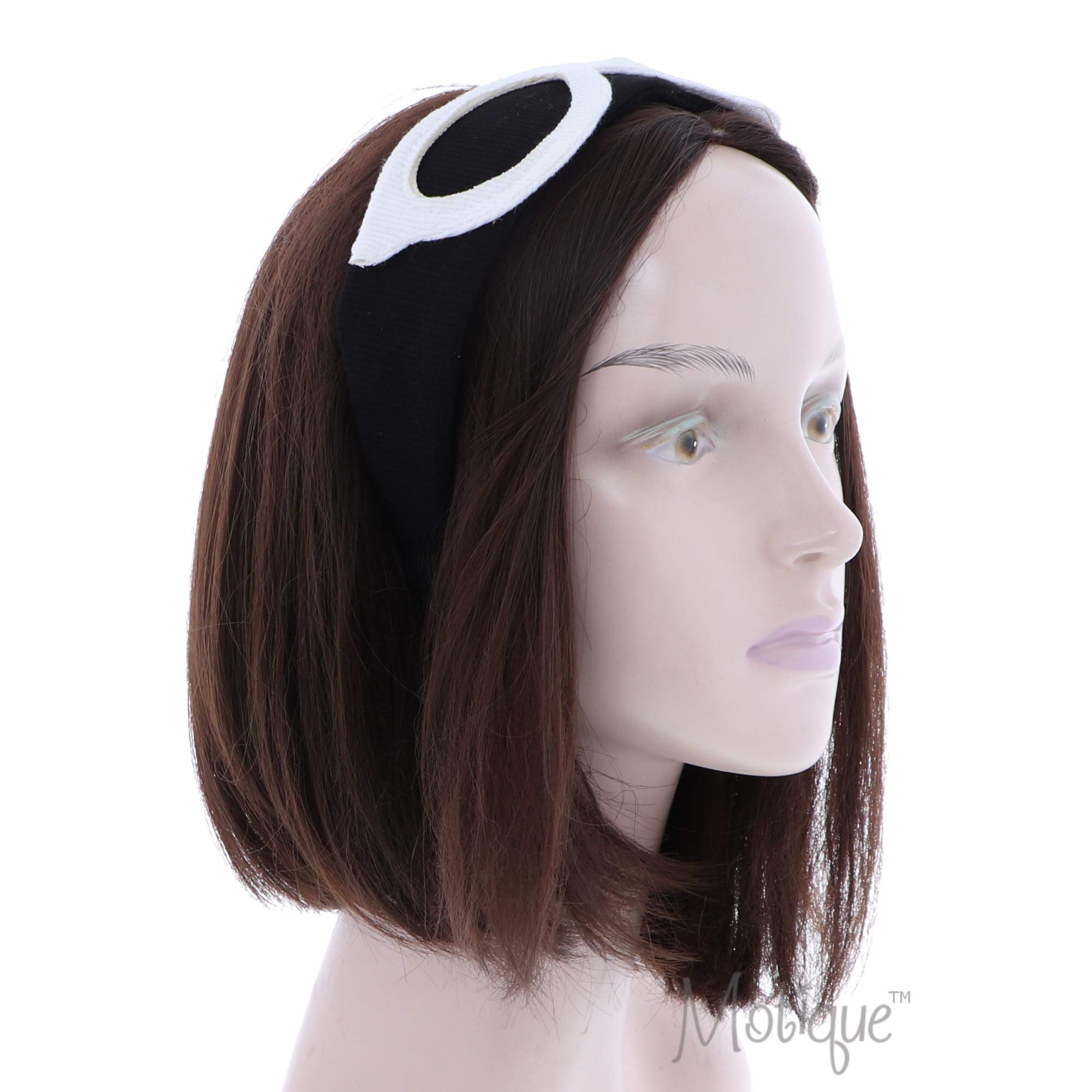 Fun Summer Look Knit Headband With Sunglasses For Girls - Black - Perfect for Beach, Outdoor Activities and Fashion Accessories