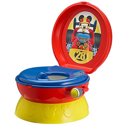 The First Year Mickey Mouse Potty Training System for Toddlers - Fun & Easy Toilet Learning for Boys & Girls - Perfect for Disney Fans & Potty Training Beginners