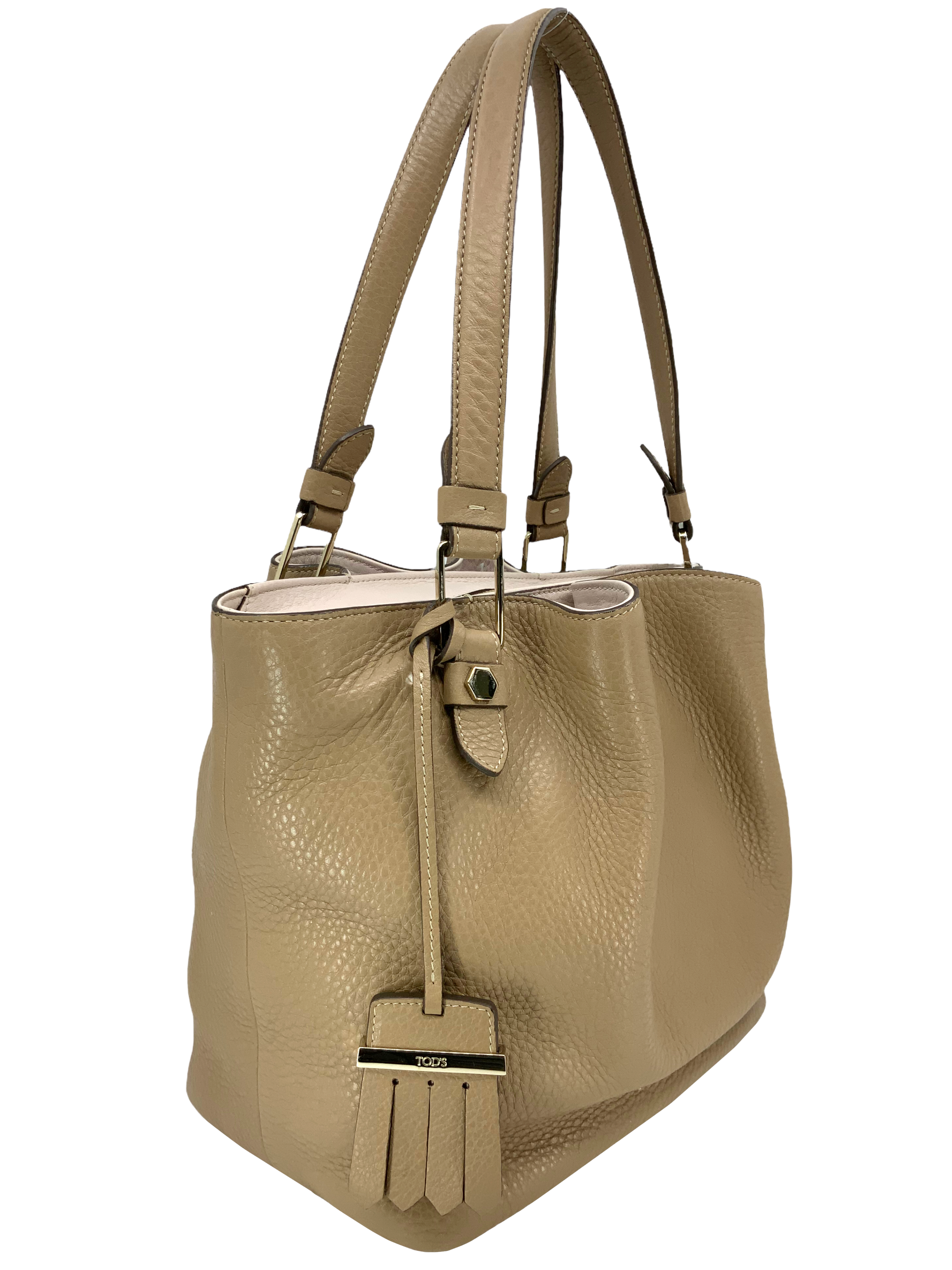 Tod's Small Flower Leather Tote Bag for Women | Genuine Leather Handbag | Fashionable Shoulder Bag for Work, Travel & Everyday Use