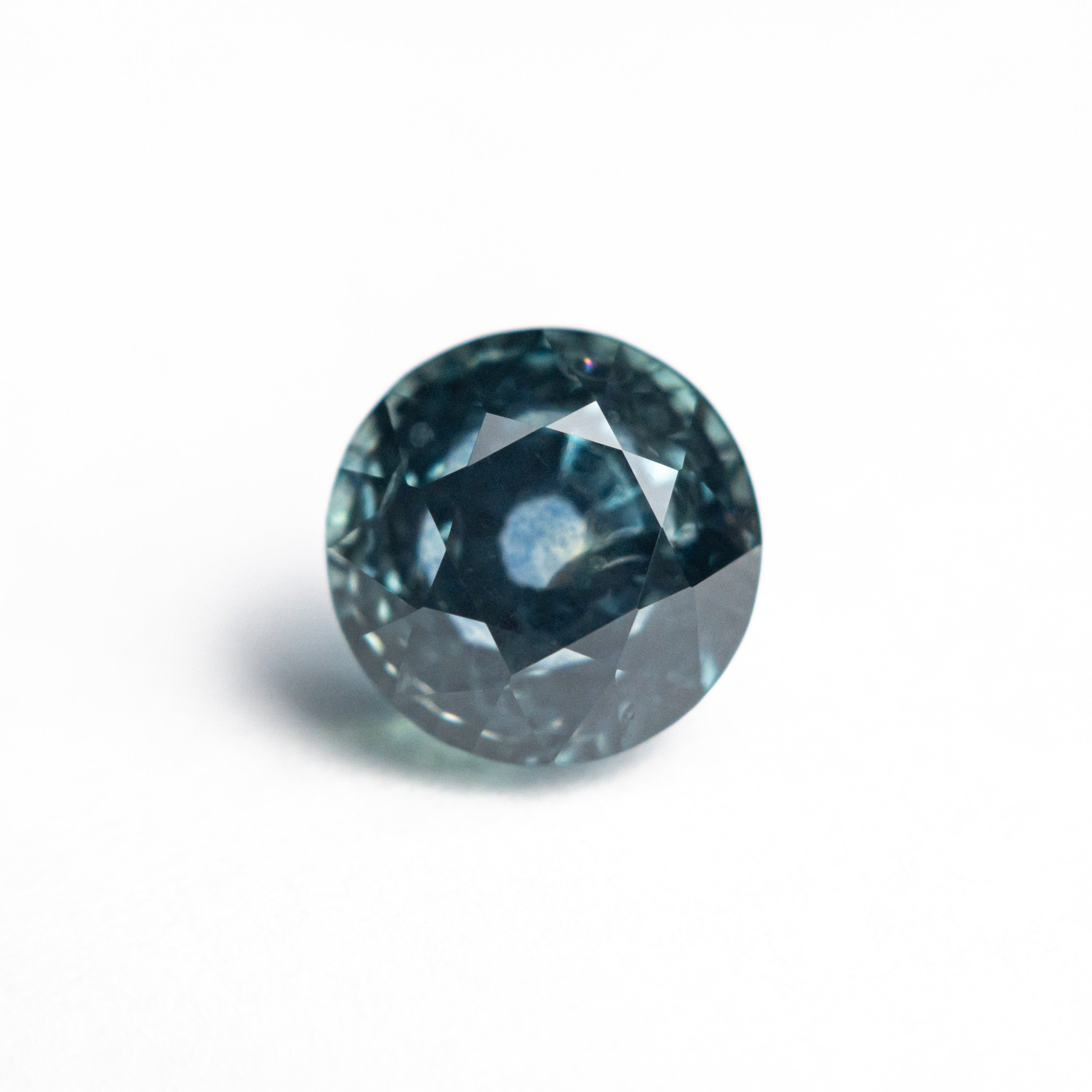 3.52ct Round Brilliant Sapphire Gemstone - 7.83x7.79x6.85mm Natural Blue Sapphire for Engagement Rings & Jewelry Making (Item# 20982-01) | Perfect for Wedding Bands, Anniversary Gifts & Fine Jewelry Collections