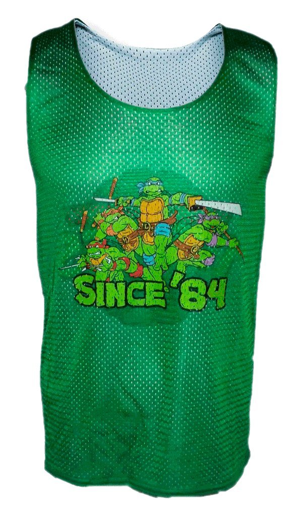 Teenage Mutant Ninja Turtles Reversible Mesh Tank Top for Men - Lightweight Breathable Gym & Casual Wear - TMNT Fan Apparel for Workouts, Summer Outfits & Cosplay