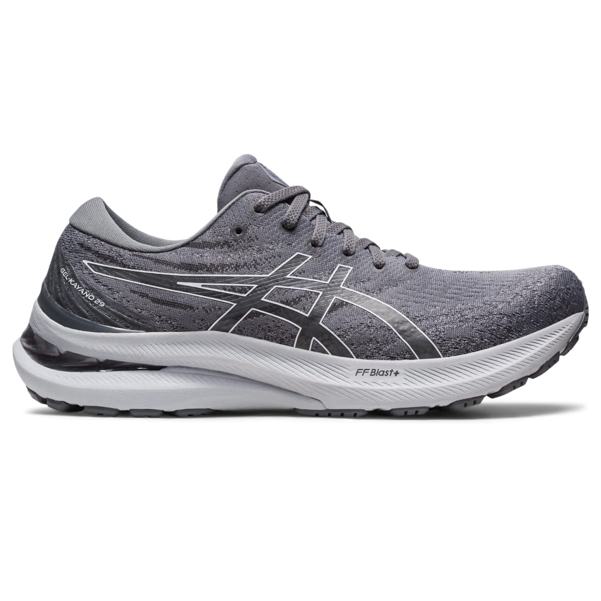 ASICS Men's GEL-Kayano 28 Running Shoes - Lightweight Stability Road Running Shoes for Men | Blue/Black Colorway | Perfect for Marathon Training & Daily Jogging