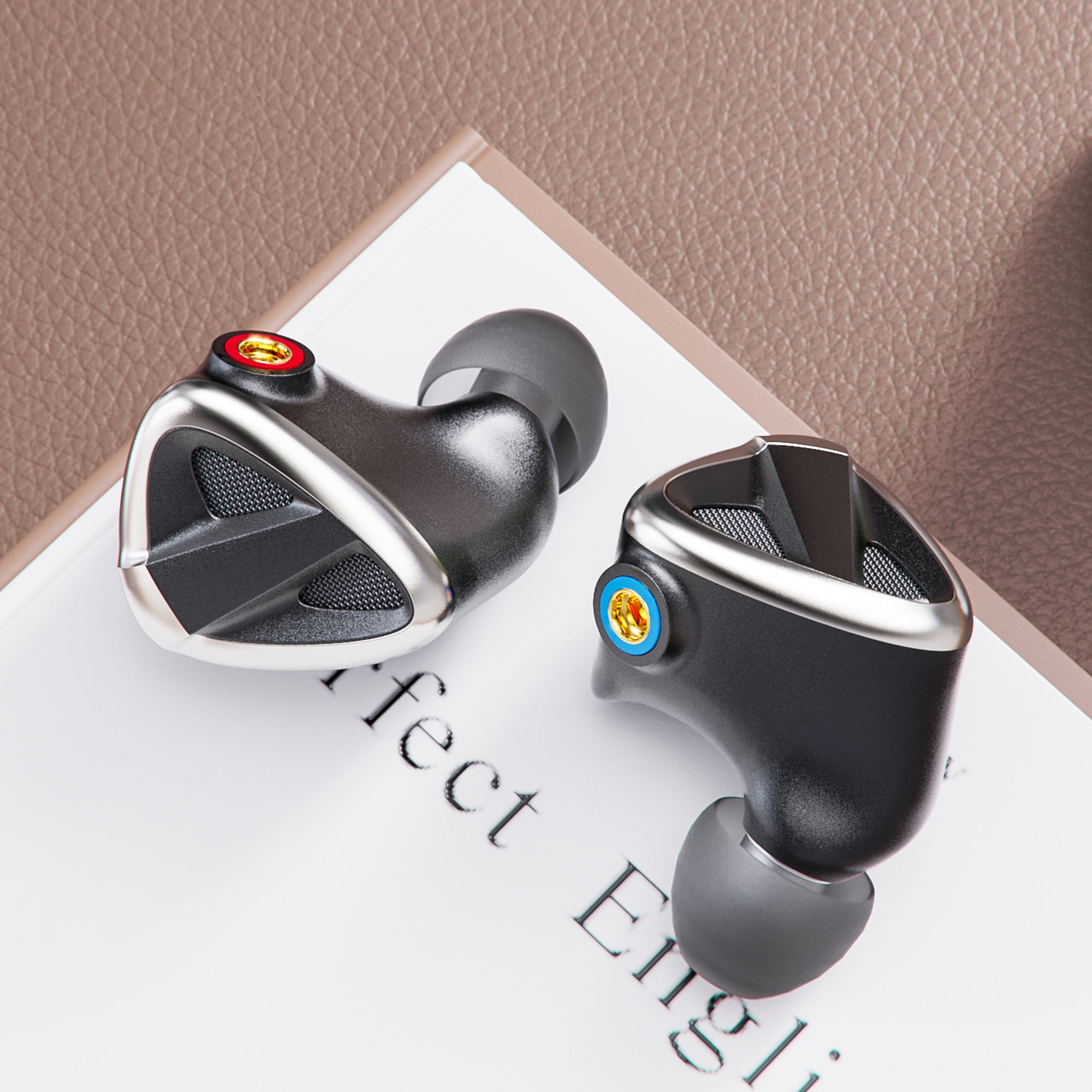 FiiO FH19 High-Fidelity In-Ear Headphones with 5 Balanced Armature Drivers - Perfect for Audiophiles, Musicians, and Studio Recording