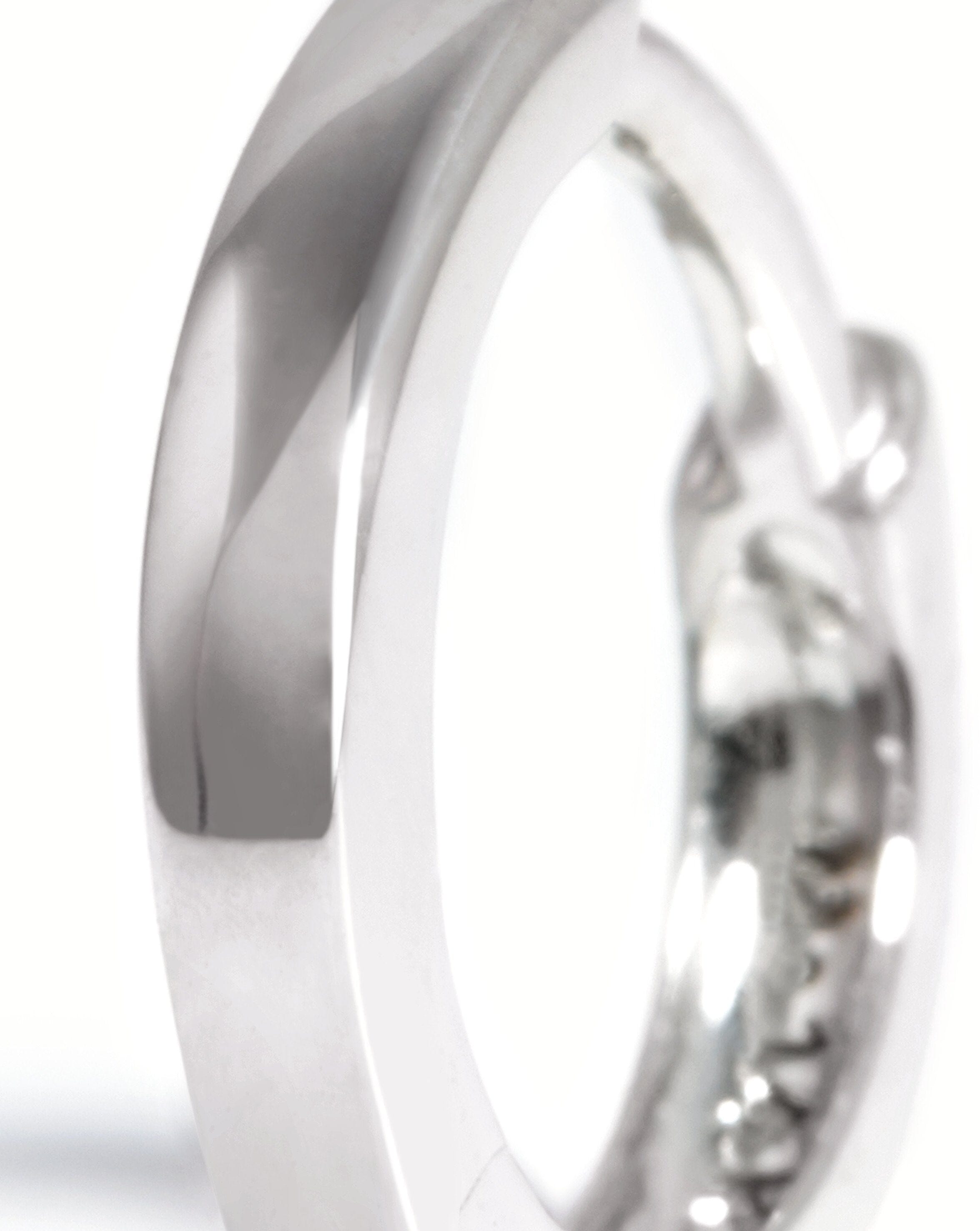 14k White Gold Huggie Hoop Earrings - Dainty Minimalist Huggies for Women - Perfect for Everyday Wear, Gifts & Special Occasions