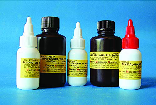 Fluoro-Gel with Tris Buffer - 20ml Electrophoresis Gel for DNA/RNA Analysis - Perfect for Lab Research & Molecular Biology Experiments