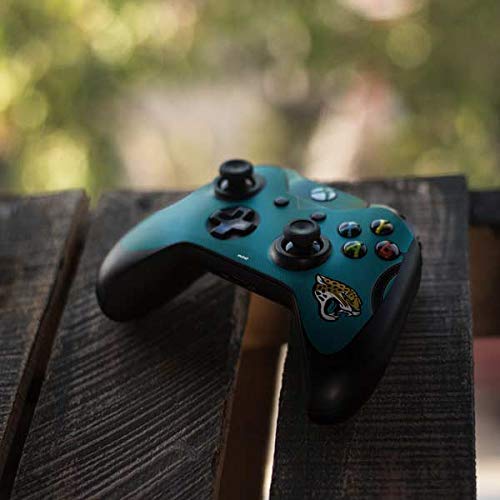 Officially Licensed NFL Jacksonville Jaguars Gaming Skin Decal for Xbox One Controller - Durable Vinyl Wrap for Enhanced Grip & Style - Perfect for Gamers & Sports Fans