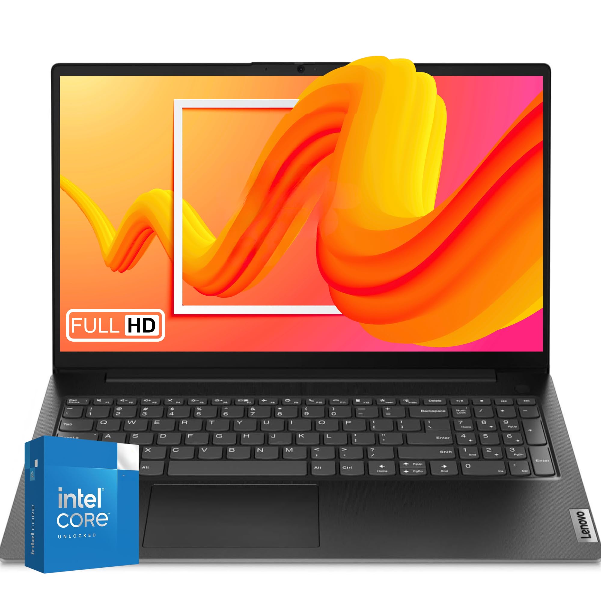 Lenovo V15 Laptop - 16GB RAM, 256GB SSD, 15.6