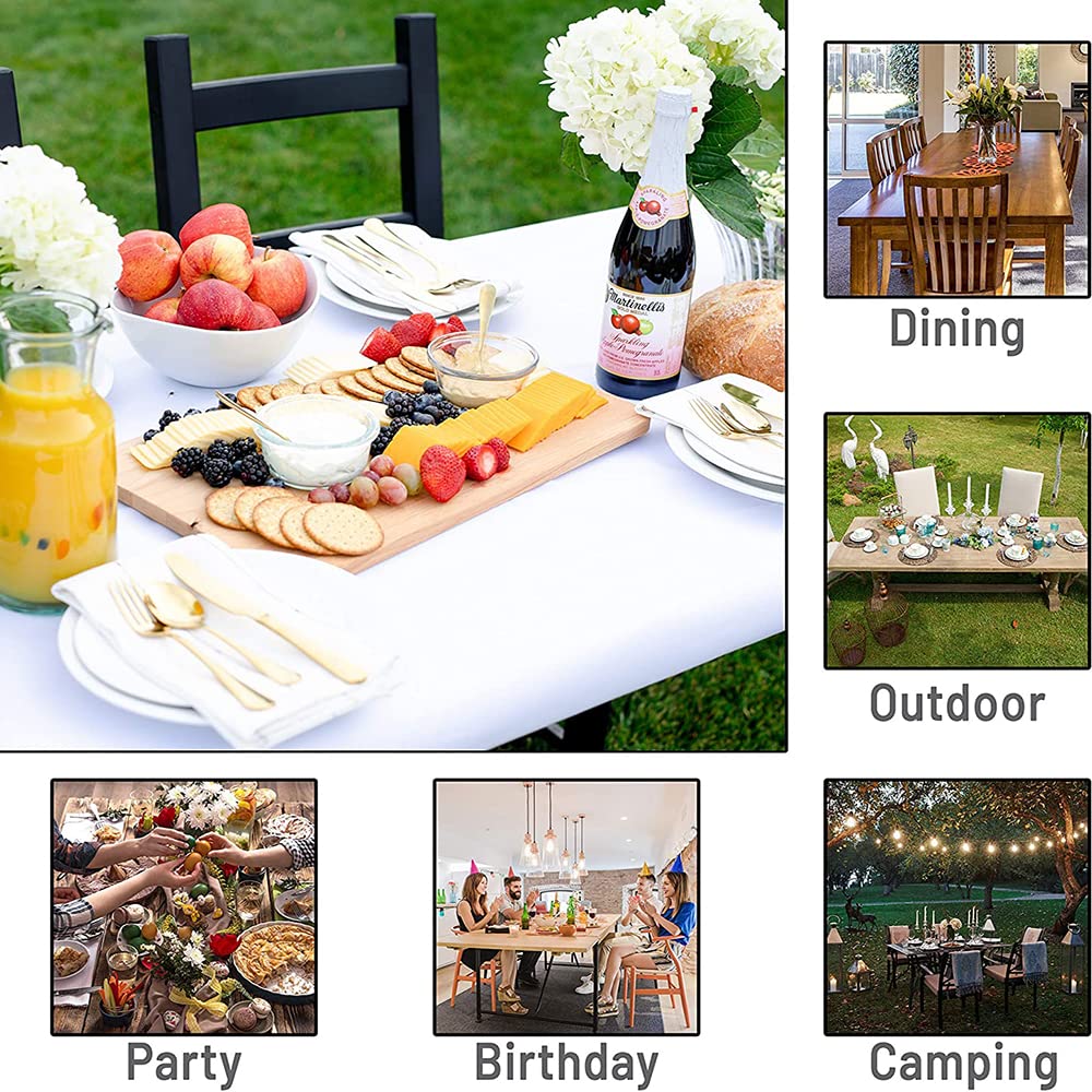 Waterproof & Wipeable Elastic Edge Fitted Tablecloth - 30