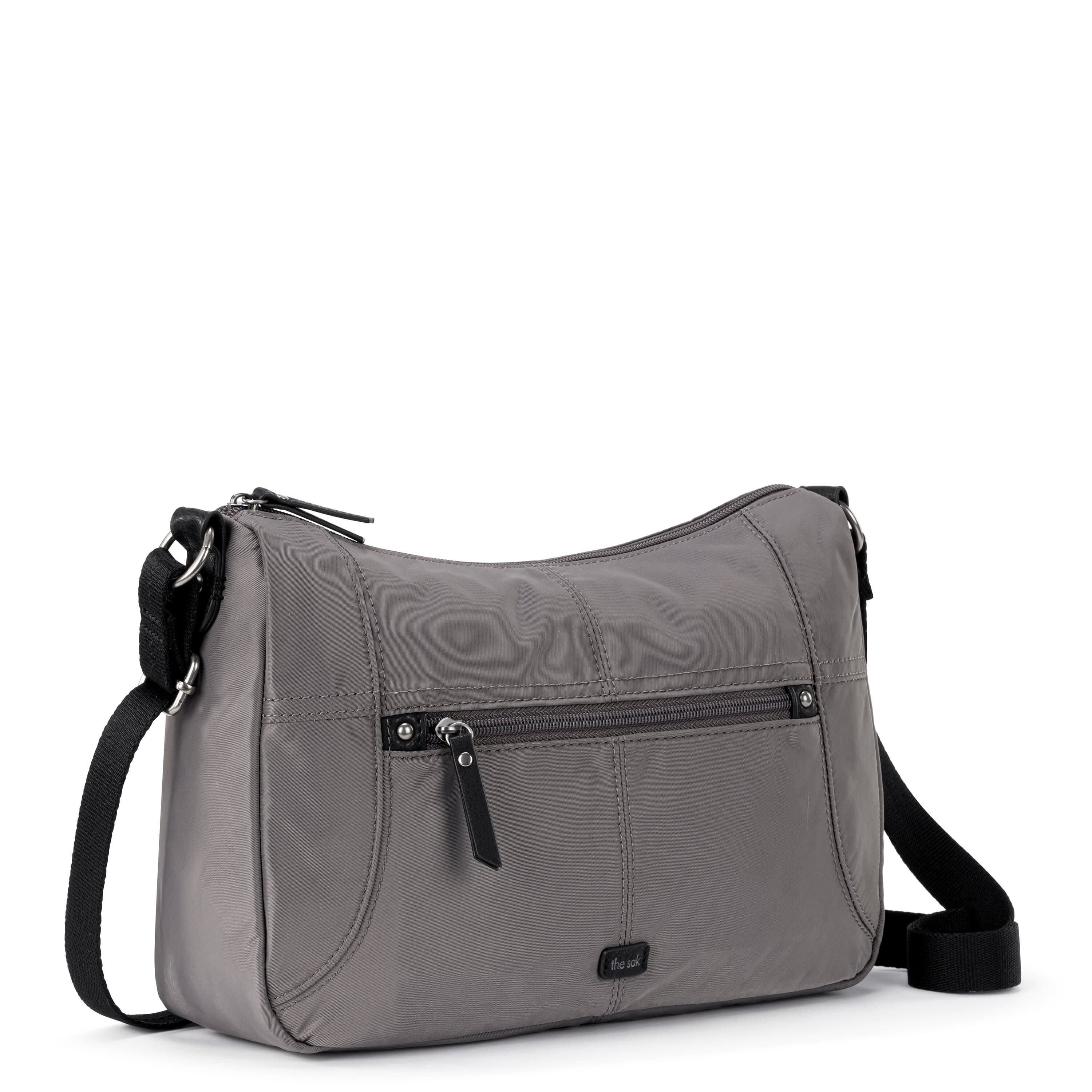 Esperato Hobo Bag - Eco-Friendly Twill Fabric in Slate Color - Perfect for Work, Travel & Everyday Use