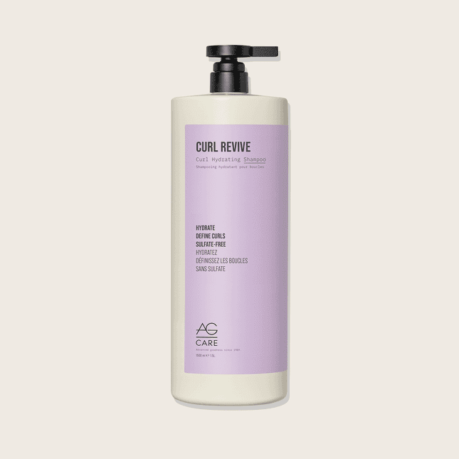 Curl Revive Hydrating Shampoo for Curly Hair - Moisturizing & Nourishing Formula for Defined, Bouncy Curls - Perfect for Daily Hair Care & Salon-Quality Results at Home