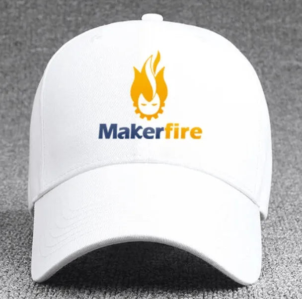 Makerfire Men's Baseball Cap - Adjustable Dad Hat for Outdoor, Golf, Running & Casual Wear | Sun Protection & Stylish Fashion Accessory