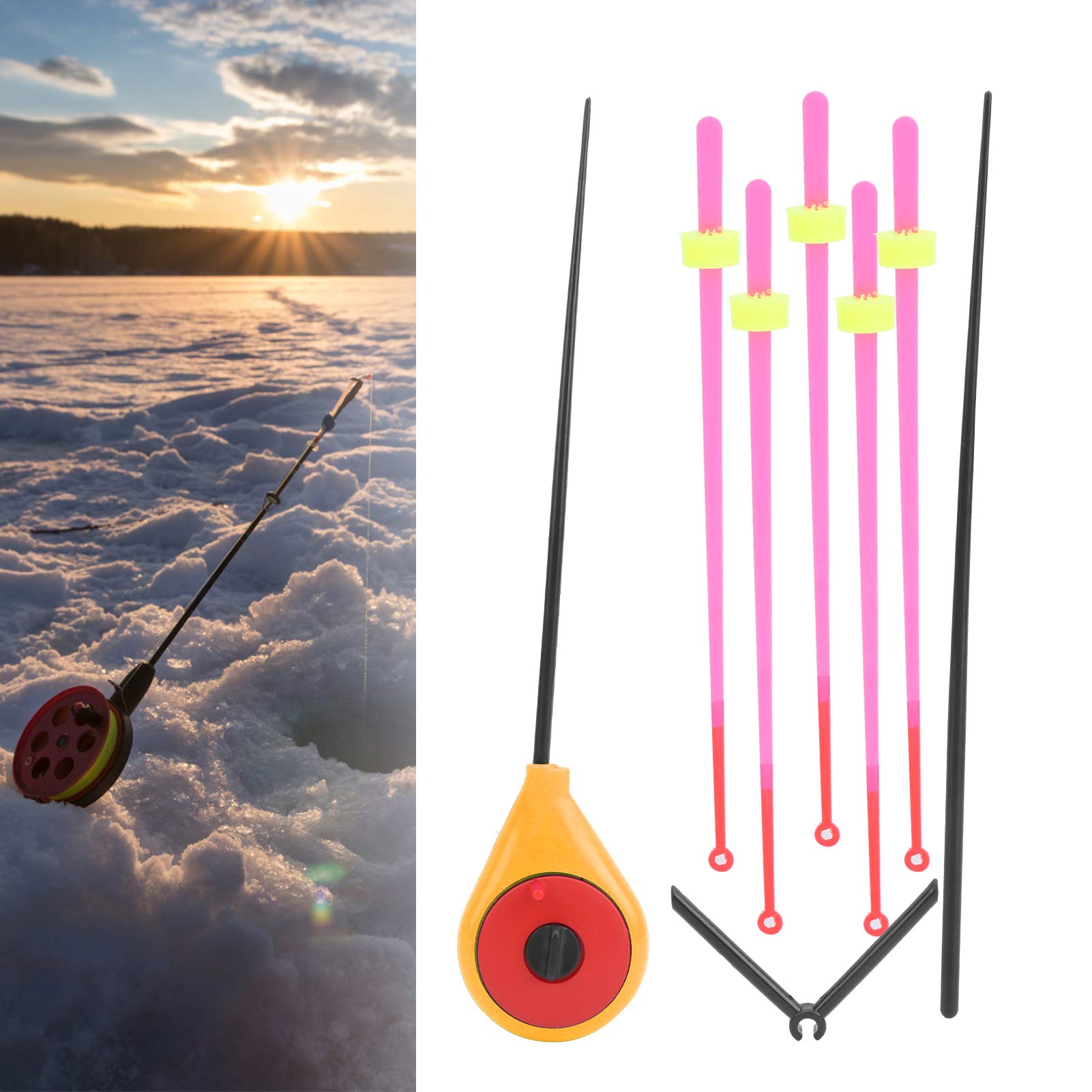 Compact Fishing Rod Tip - 14cm High Toughness & Flexible for Lake & Sea Fishing - Perfect for Anglers & Fishing Enthusiasts - Ideal for Freshwater & Saltwater Fishing Adventures