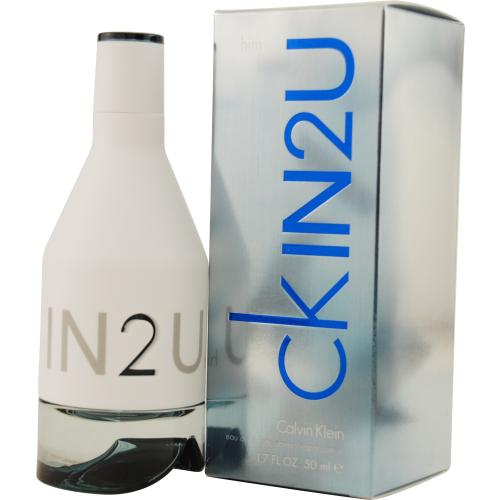 Calvin Klein CK IN2U Men's Eau De Toilette Spray for Him - Fresh Citrus & Spicy Scent, Long-Lasting Cologne for Everyday Wear, Date Night & Office Use