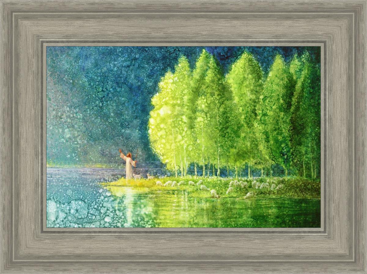 Beside Still Waters - Premium Home Decor & Wall Art for Living Room, Bedroom, Office | Perfect for Relaxation & Meditation Spaces
