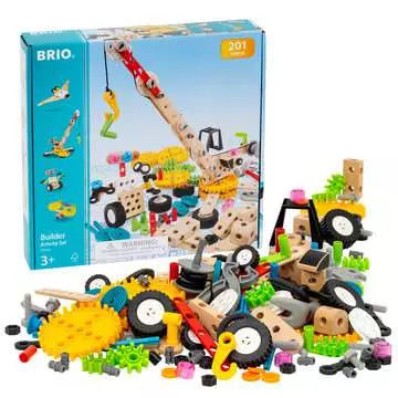 Brio Builder Activity Set 34604 - Creative STEM Building Toy for Kids Ages 3+ | Perfect for Preschool Learning, Indoor Play & Family Bonding Time