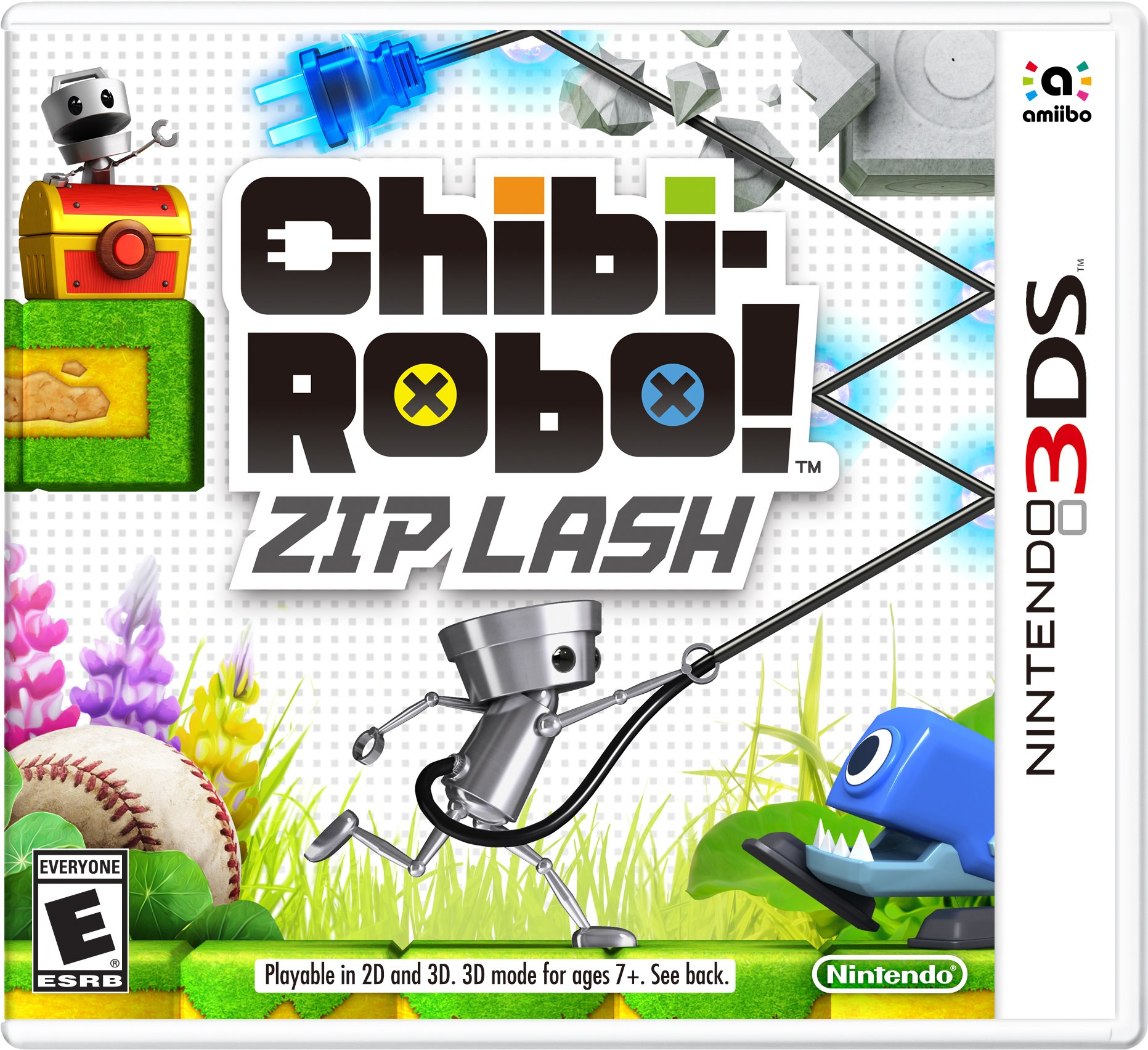 Chibi-Robo!: Zip Lash - Nintendo 3DS Standard Edition Game | Fun Adventure Platformer for Kids & Adults | Perfect for Travel & Home Gaming