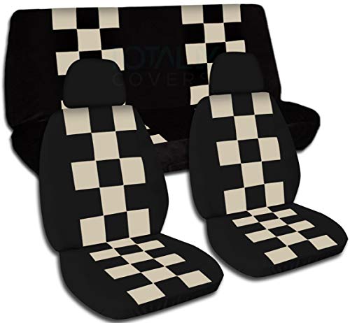 Black and Sand Checkers