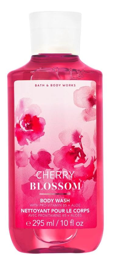 Cherry Blossom Body Wash for Women - Moisturizing & Refreshing Shower Gel - 10 Oz - Perfect for Daily Use & Relaxing Bath Time