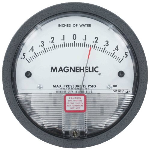 Dwyer® Magnehelic® Differential Pressure Gauge 2310 - 5-0-5