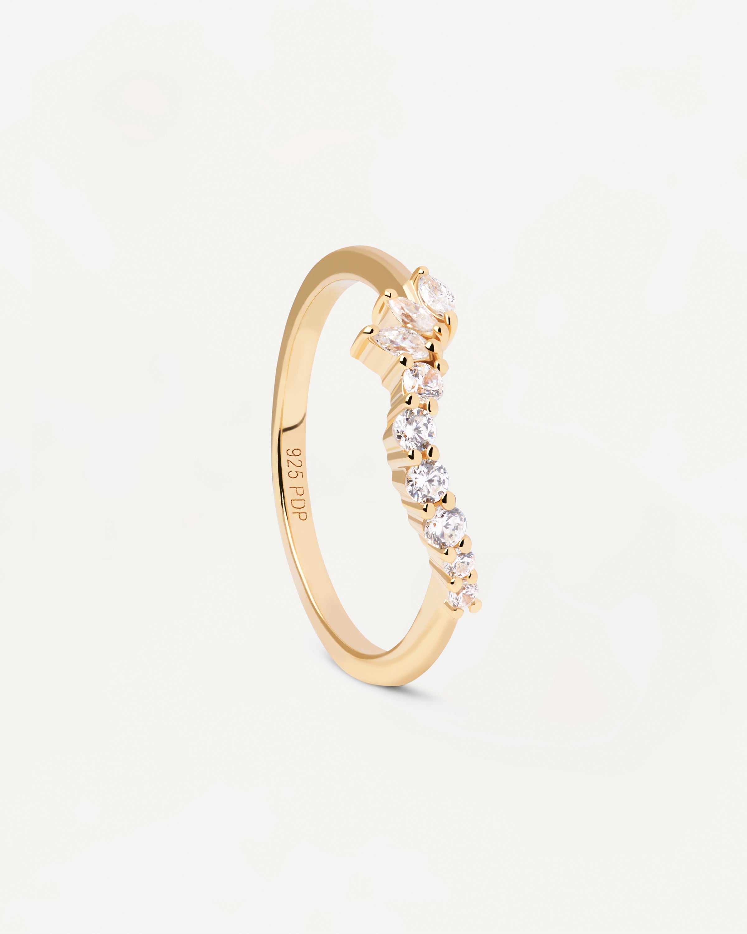 14K Gold Dance Ring for Women - Elegant & Durable Jewelry for Ballet, Ballroom & Performance - Perfect Gift for Dancers & Dance Lovers
