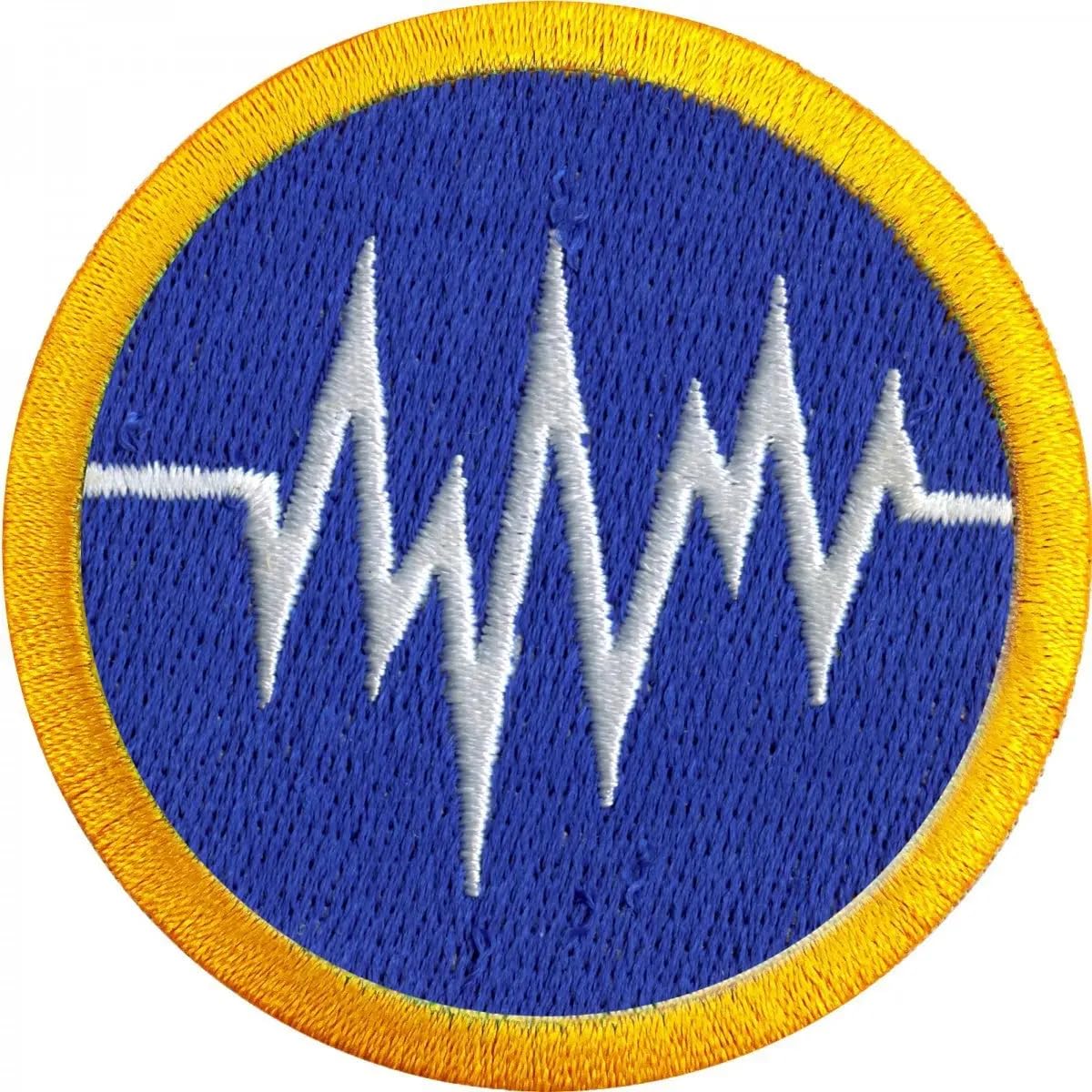 Scout Embroidered Iron-On Pulse Badge Patch - First Aid & Wilderness Survival Gear for Outdoor Adventures & Camping