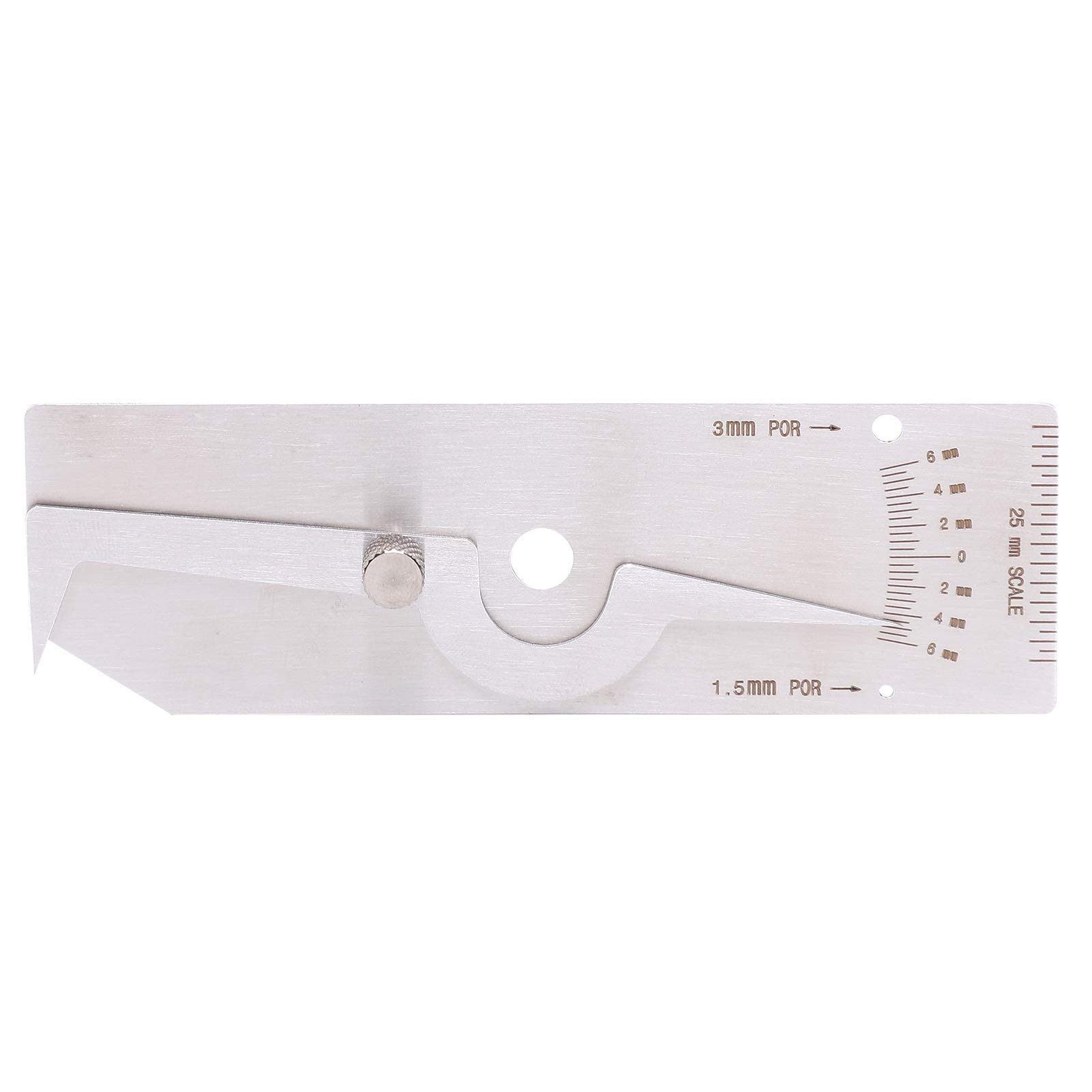 High Precision Small Welding Inspection Test Ruler - Fillet Weld Gauge Set for Bridge Construction | Accurate Weld Measurement Tool for Steel Fabrication & Quality Control