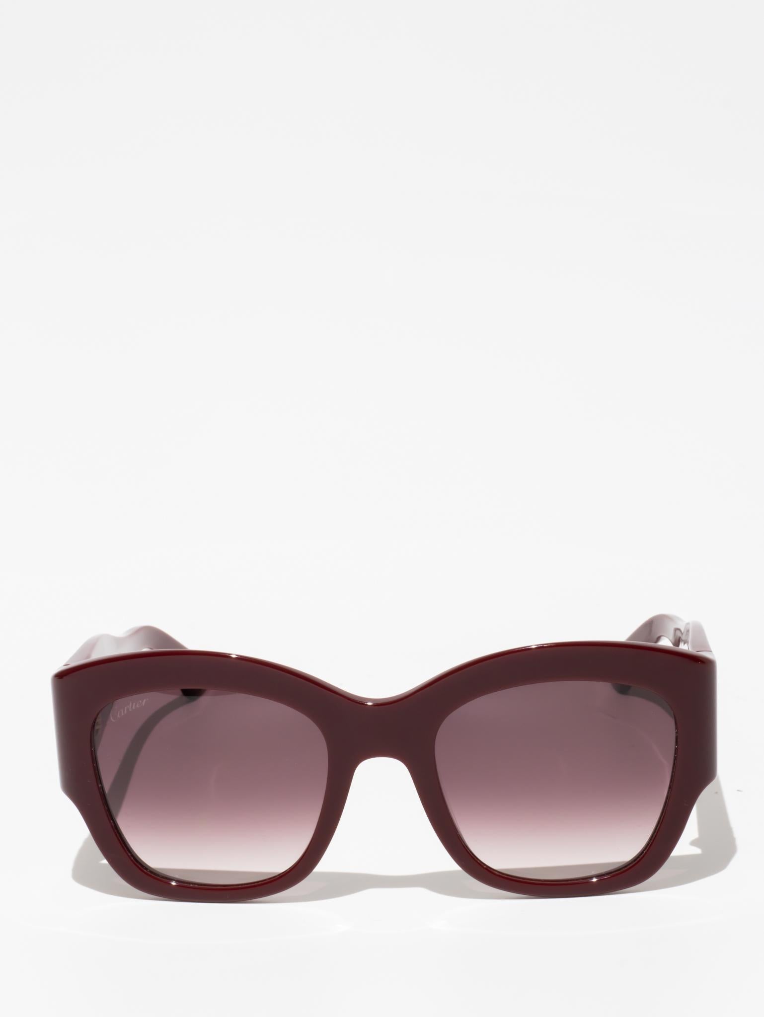 Cartier CT0304S 003 C de Cartier Sunglasses - Luxury Designer Shades for Women & Men | UV Protection, Fashion Statement for Outdoor, Beach & Driving