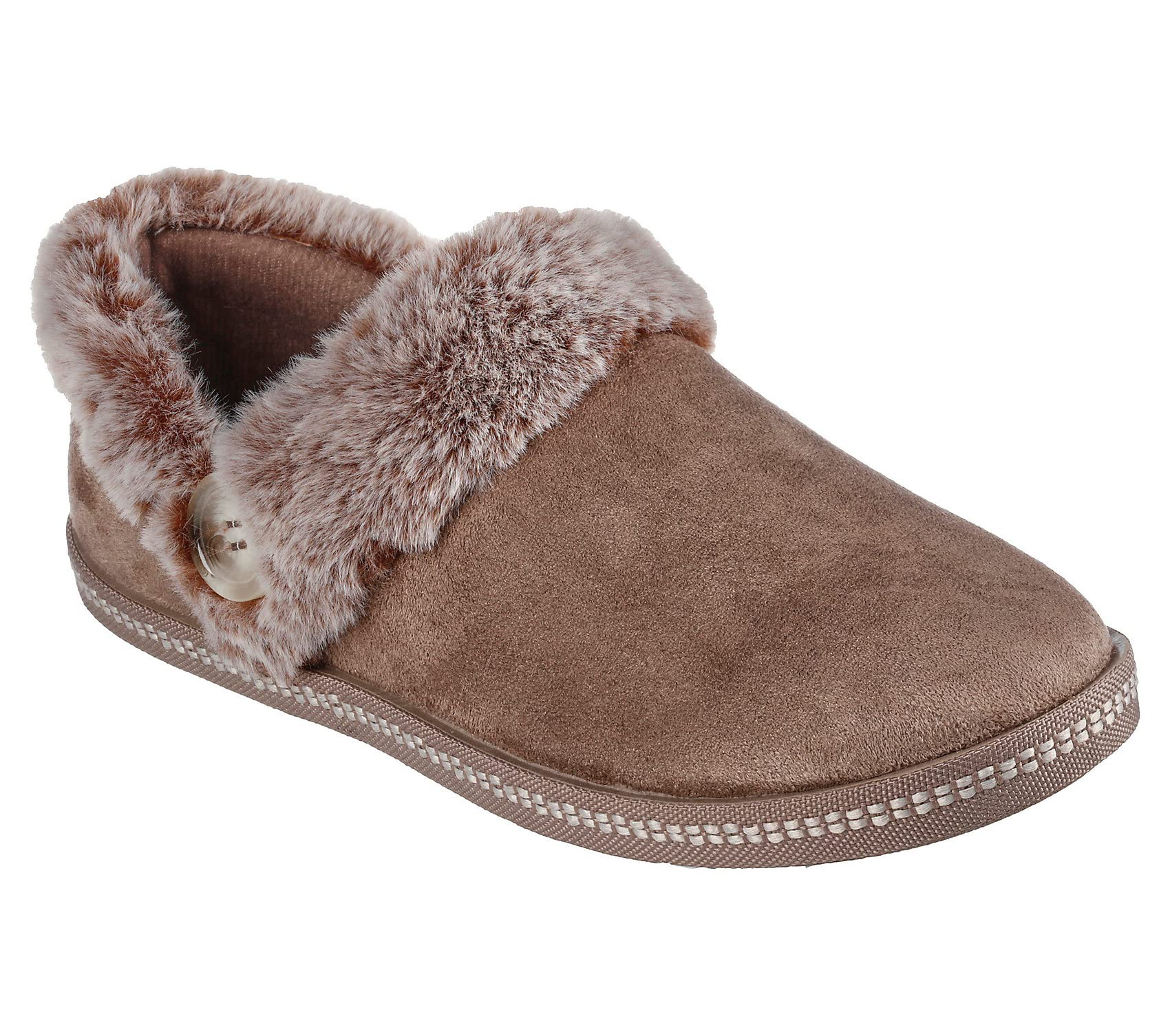 Skechers Women's Cozy Campfire - Fresh Toast Slippers | Soft Memory Foam Indoor/Outdoor House Shoes for Women | Perfect for Home, Lounge & Casual Wear