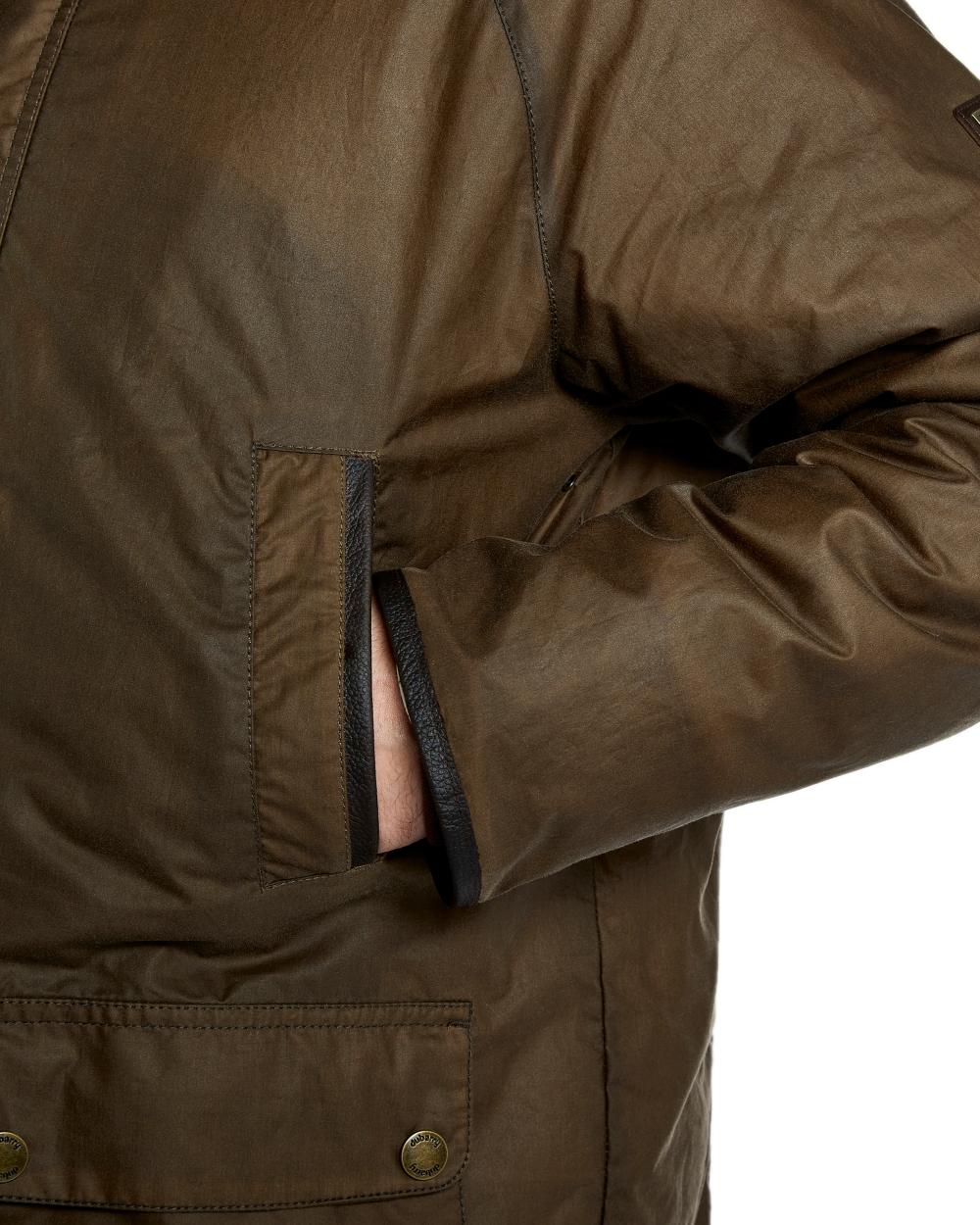 Dubarry Brunswick Wax Jacket - Waterproof & Breathable Outdoor Coat for Men | Perfect for Hiking, Fishing & Countryside Adventures