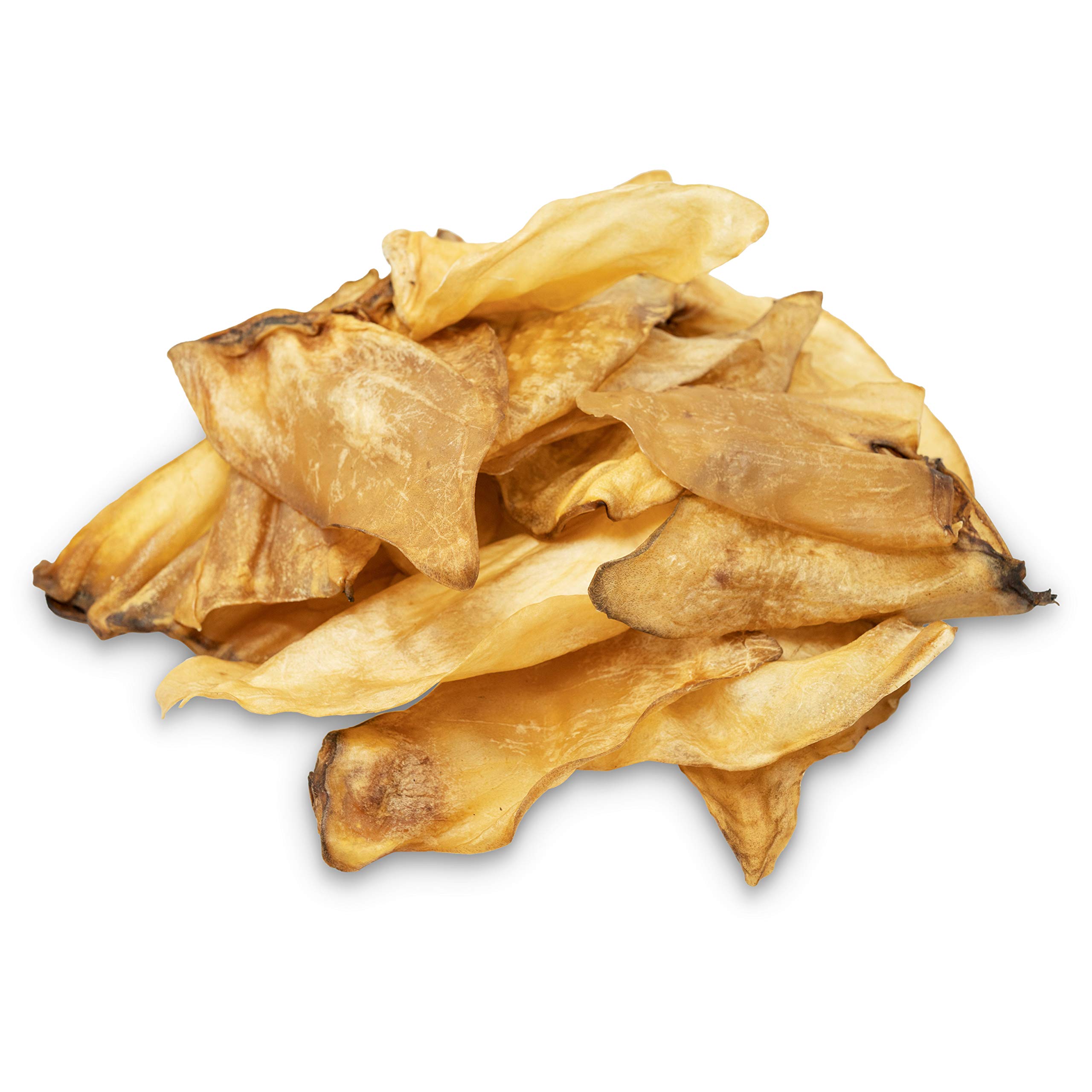 All Natural Water Buffalo Ear Dog Chews - 20 Piece Grain Free Treats for Dogs | Healthy Alternative to Pig Ears, Cow Ears & Rawhide | Perfect for Training, Teething & Dental Care