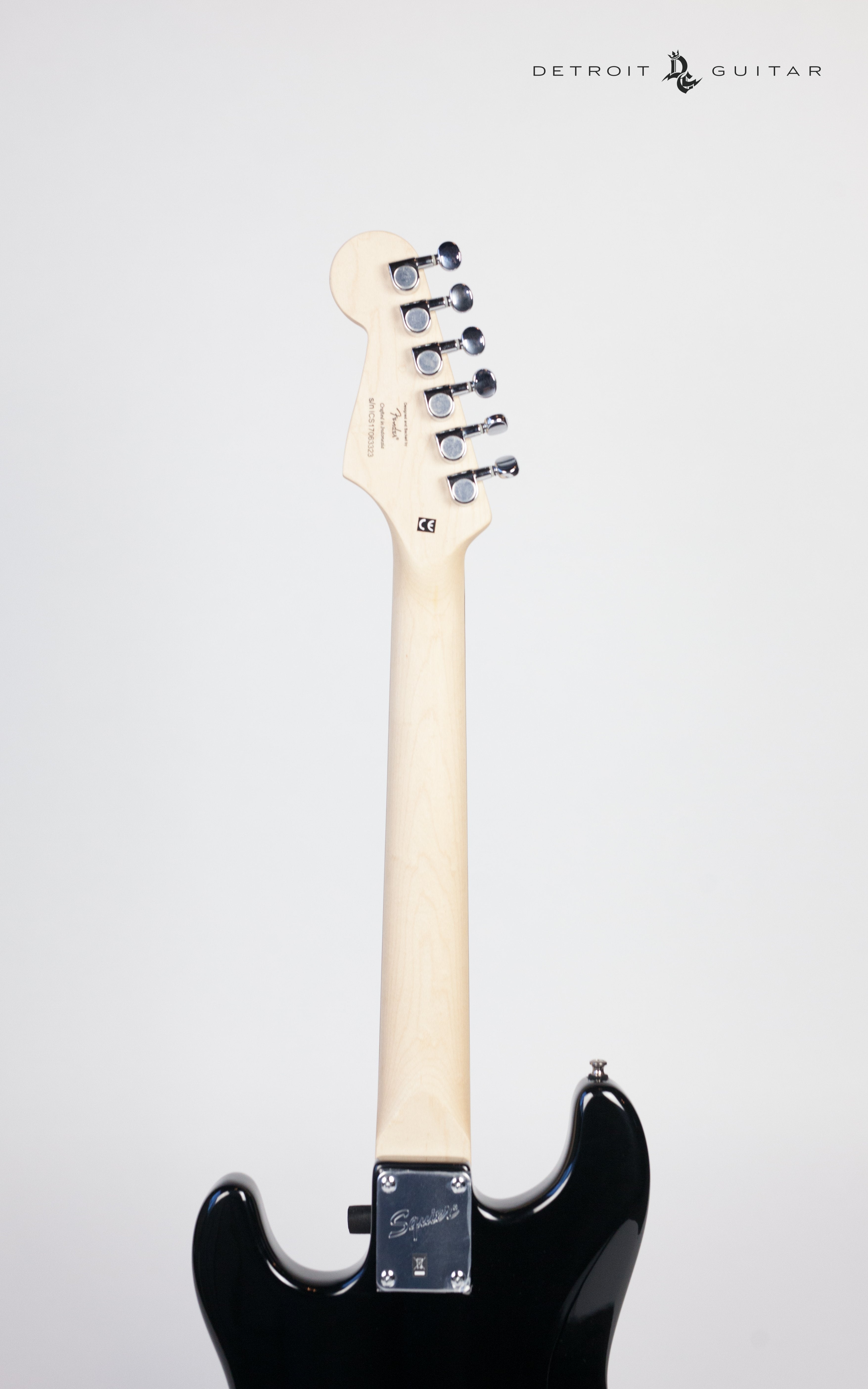 Squier Mini Stratocaster Electric Guitar - Black | Compact Size for Kids & Beginners | Perfect for Home Practice, Lessons & Small Performances