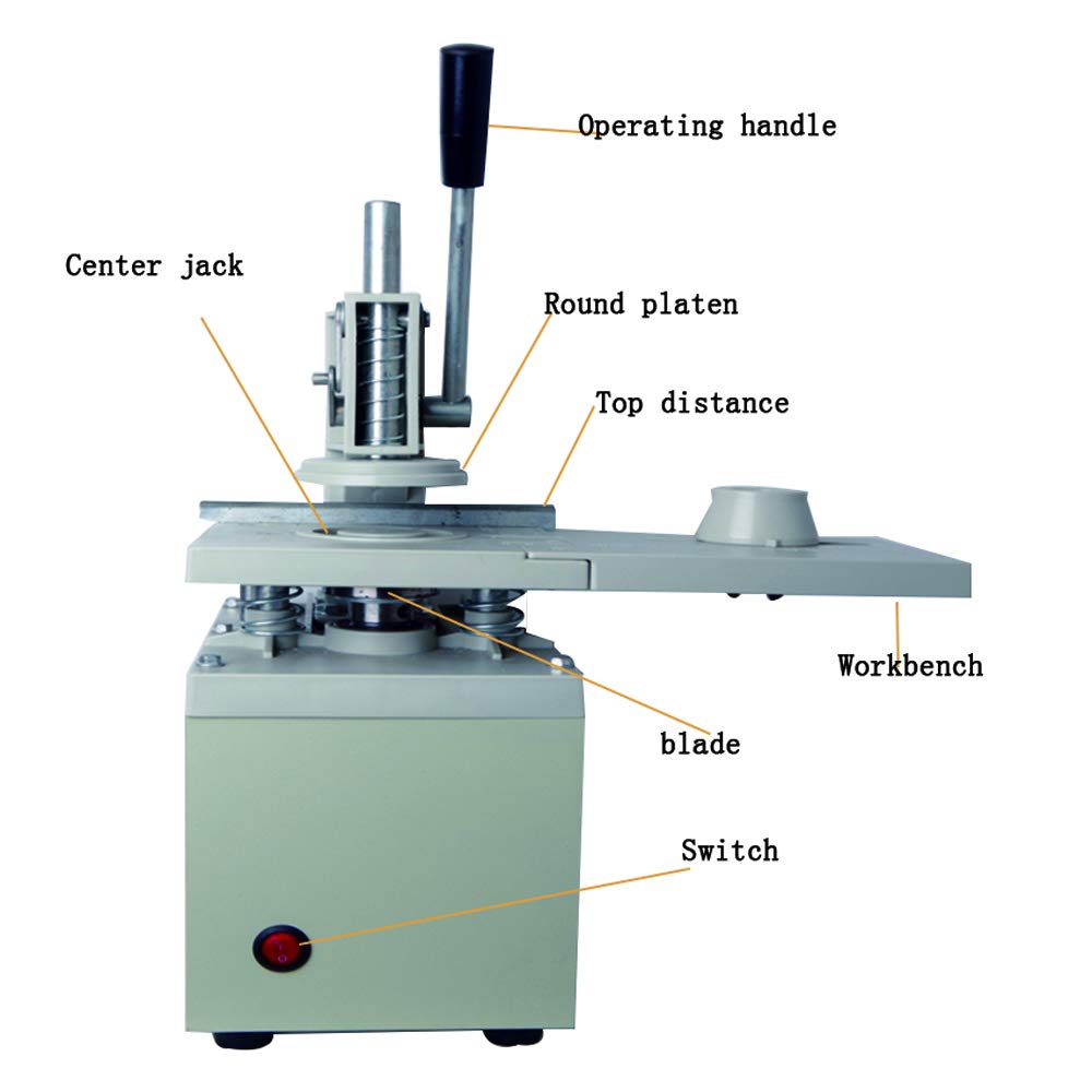 Professional Electric Curtain Eyelet Punching Machine - 220V Heavy Duty Circle Hole Puncher for Drapes & Fabric - Perfect for Home Decor, DIY Projects & Curtain Making