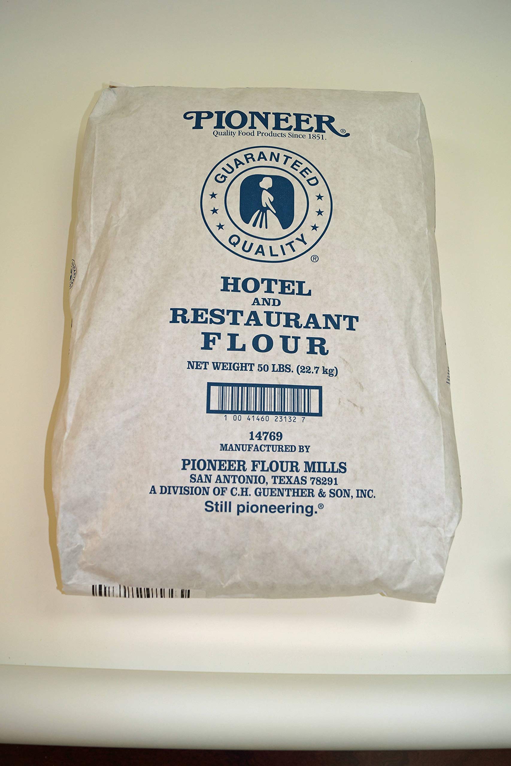 Ch Guenther Hotel and Restaurant Flour - 50 lb Bulk Bag for Professional Baking & Cooking | Perfect for Bakeries, Restaurants & Catering